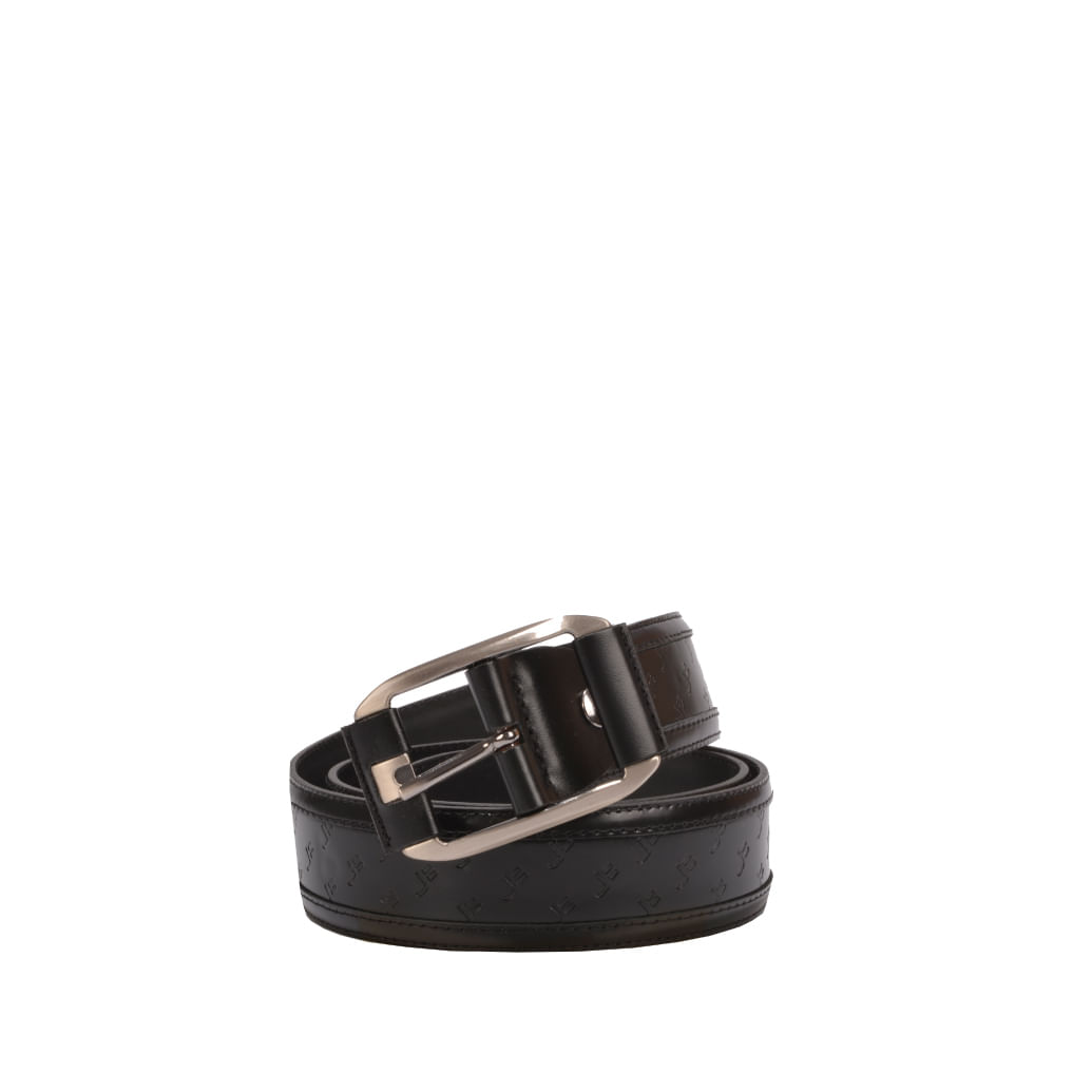 Cinto Masculino Preto Jb Couro
