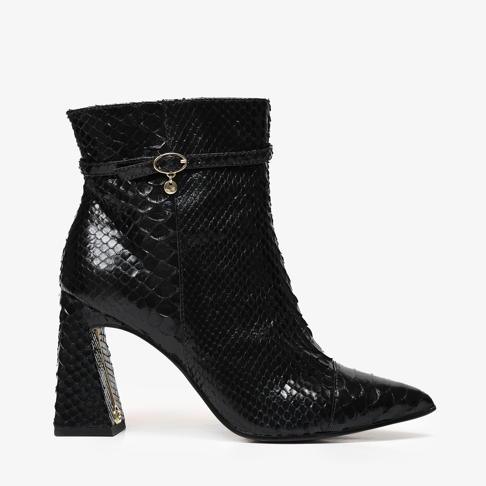 Bota Preta Cobra Python Mandala JB