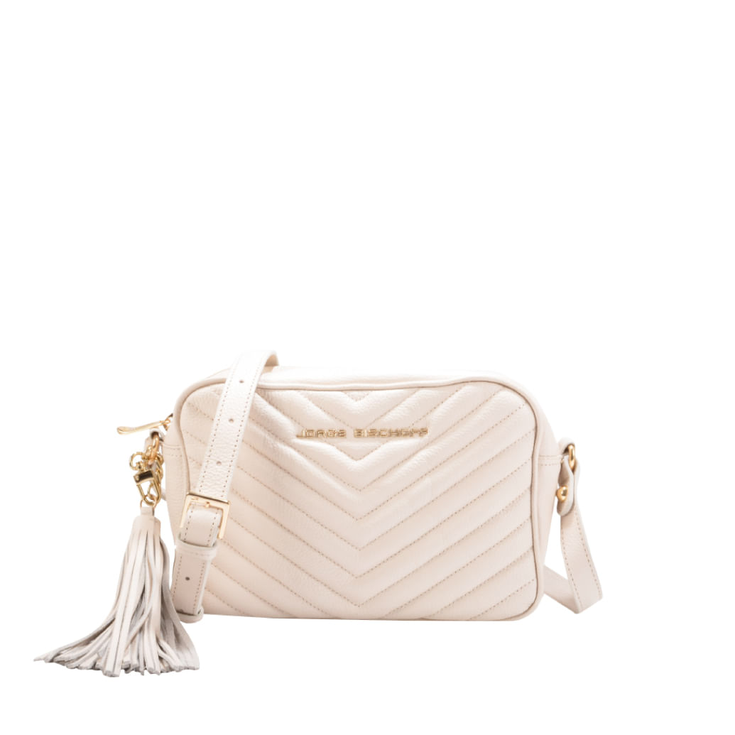 Bolsa Transversal Off White Brulée Barbicacho Couro