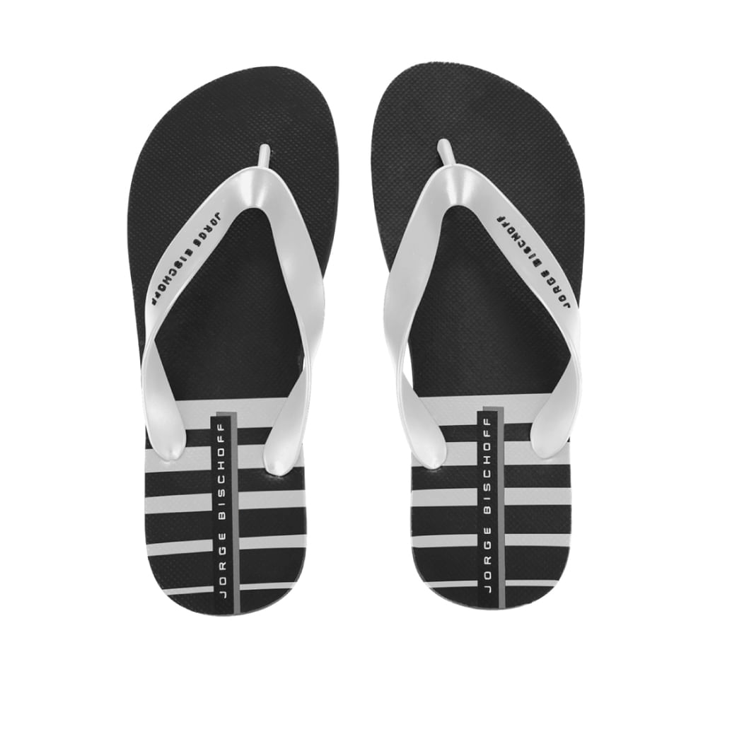 Flat Masculina Preto Branco