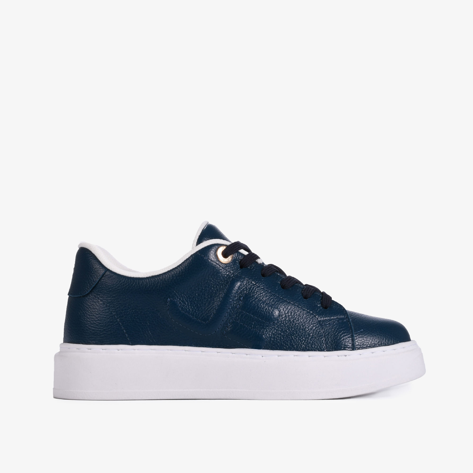 Tênis Azul Montana Jb Couro