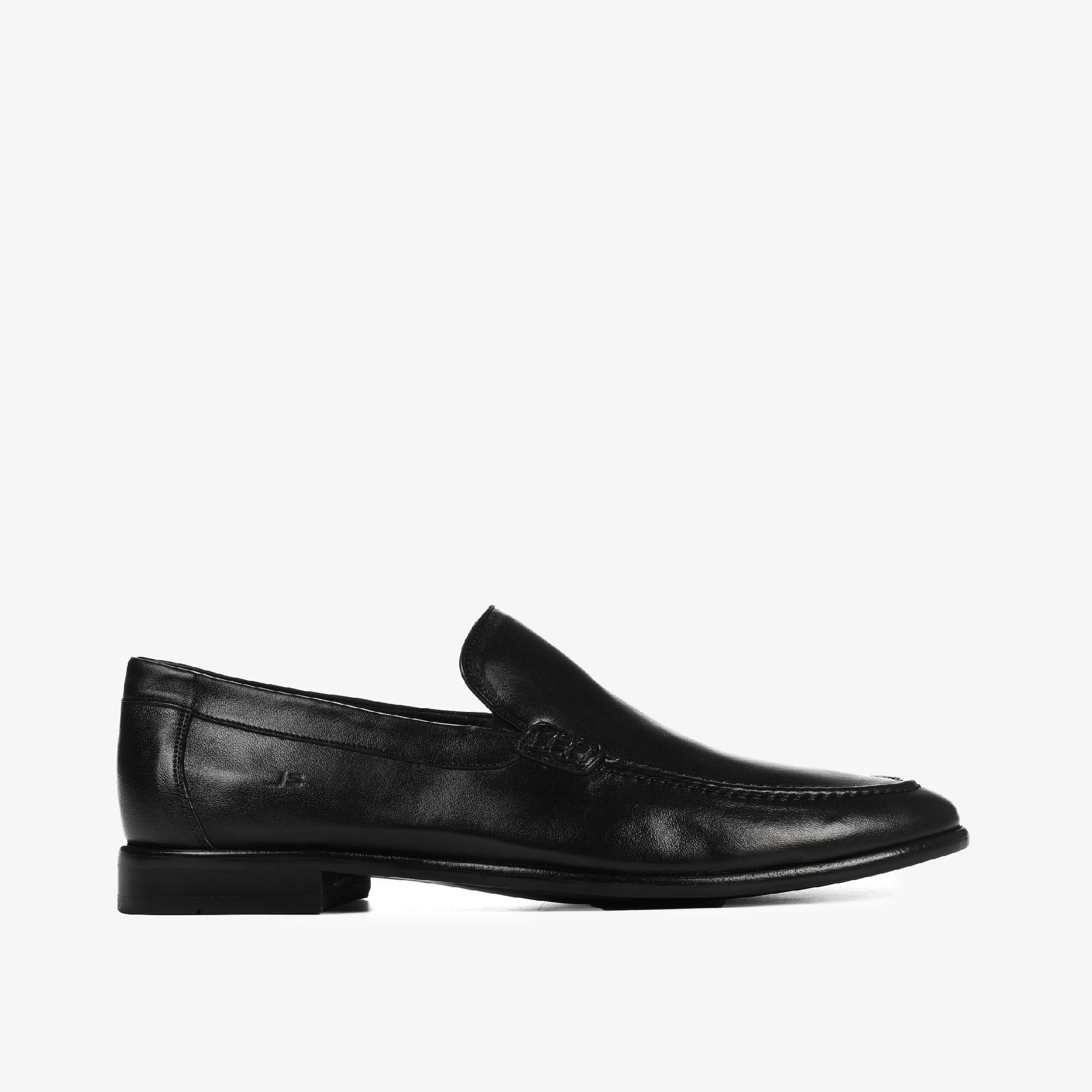 Loafer Masculino Preto Couro
