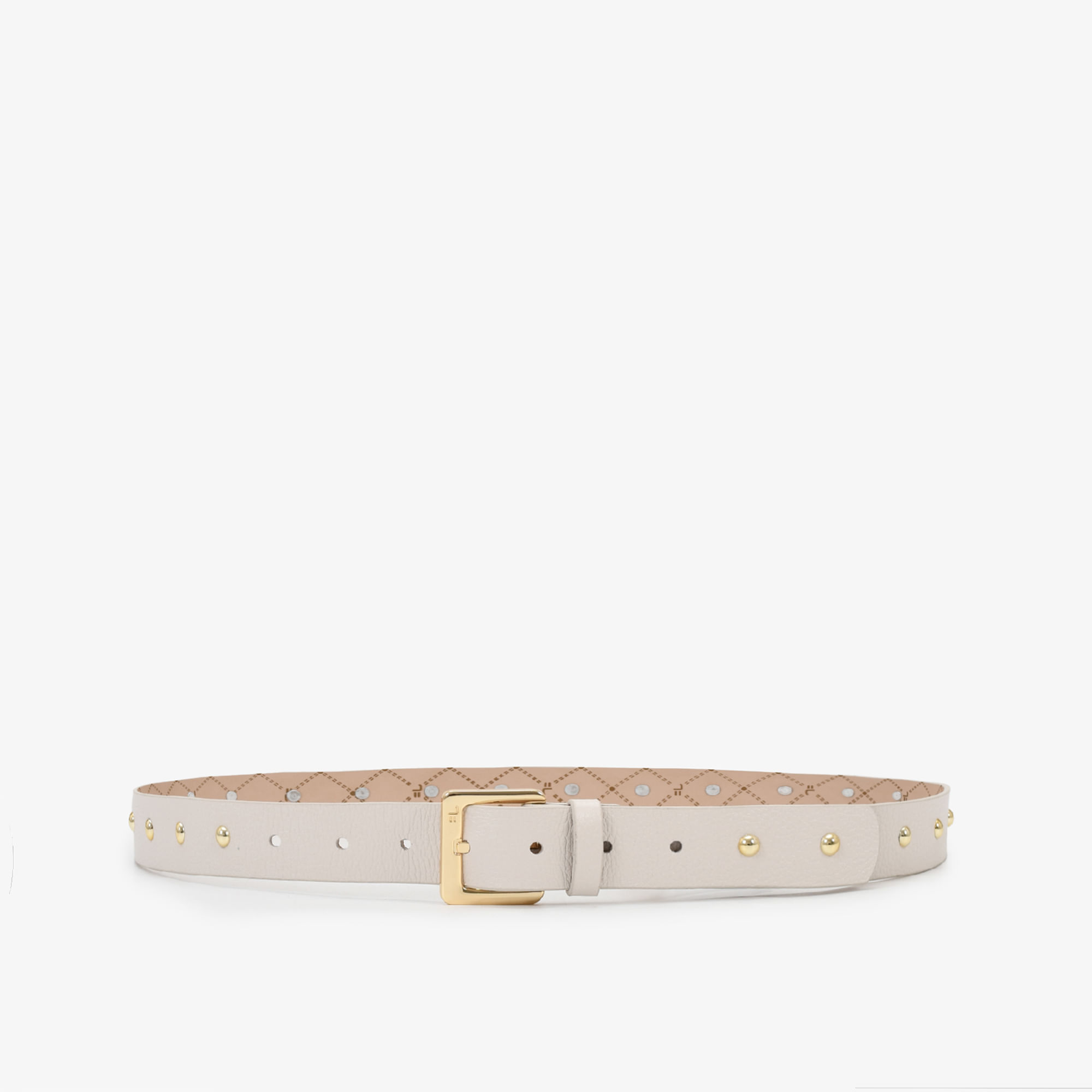 Cinto Branco Blanc Couro