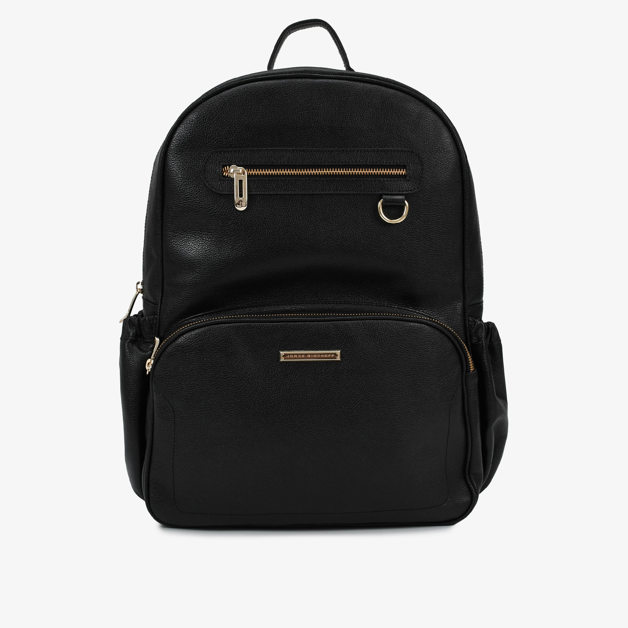 Mochila Preto Couro