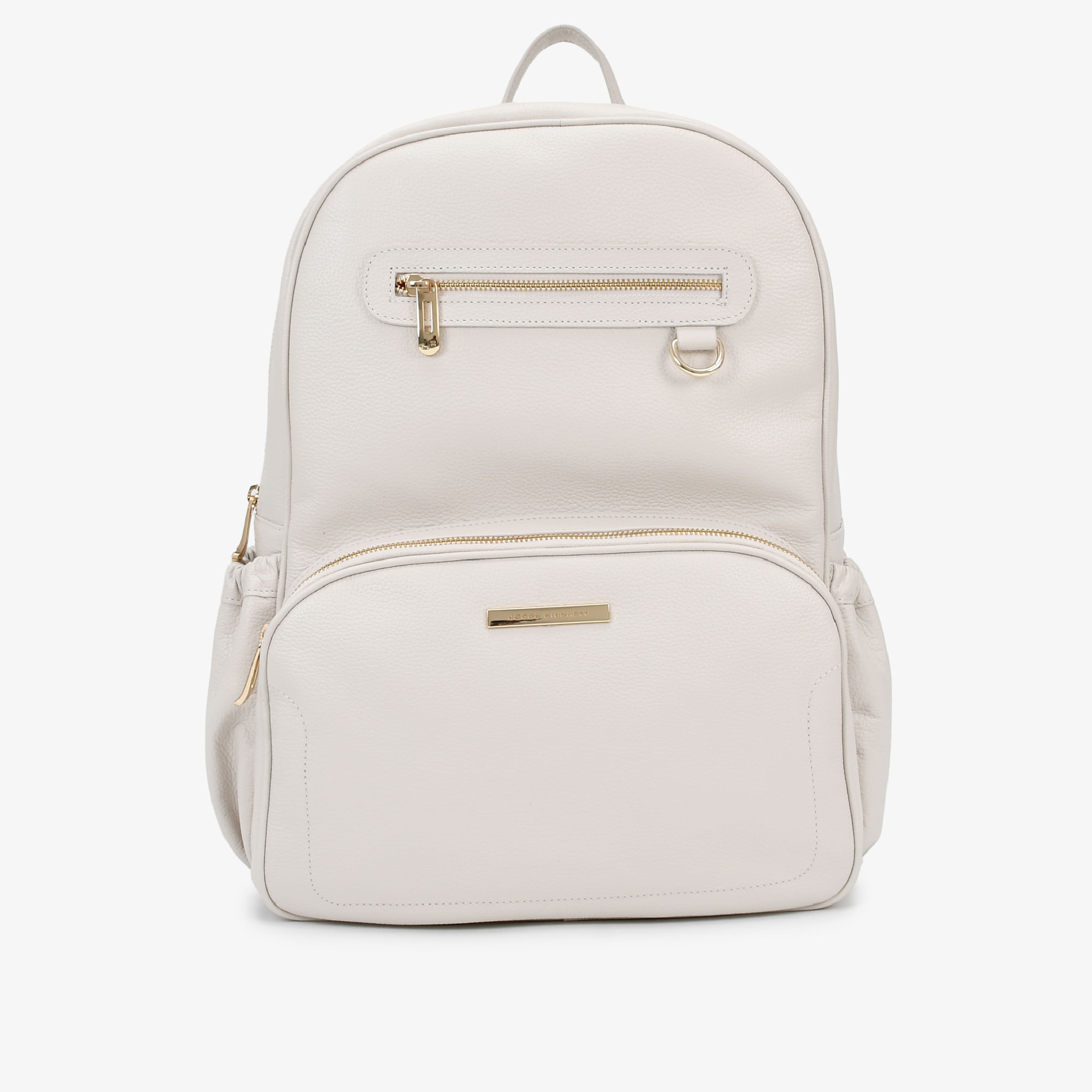 Mochila Branco Blanc Couro