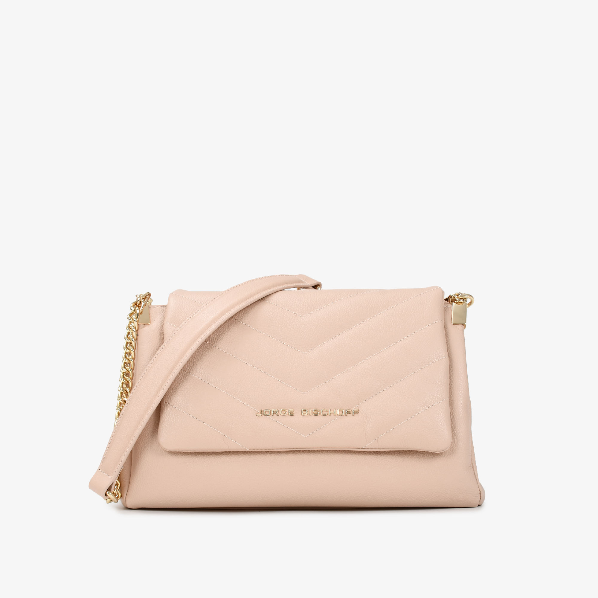Bolsa De Ombro Nude Quartzo Couro