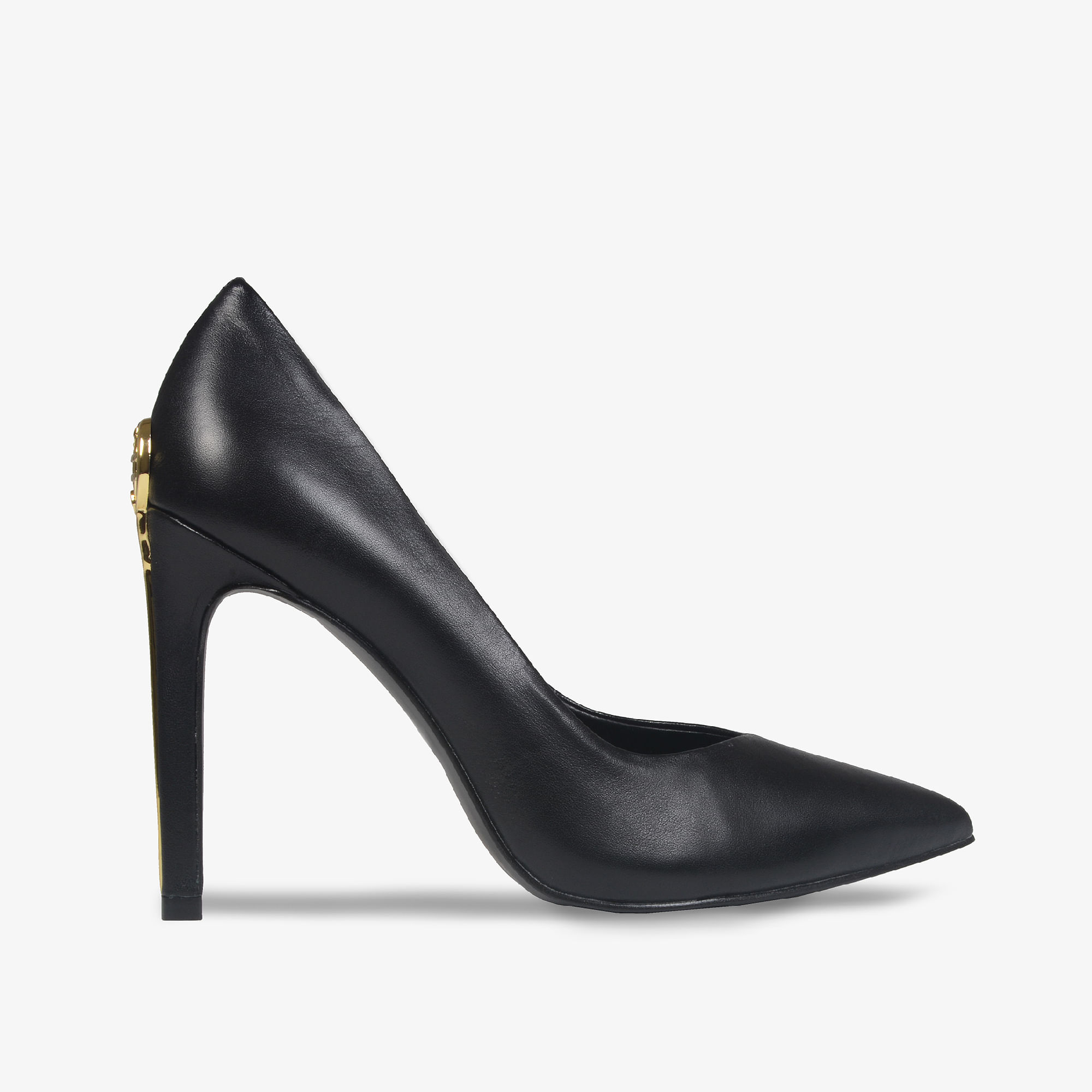 Scarpin Preto Mandala JB Couro