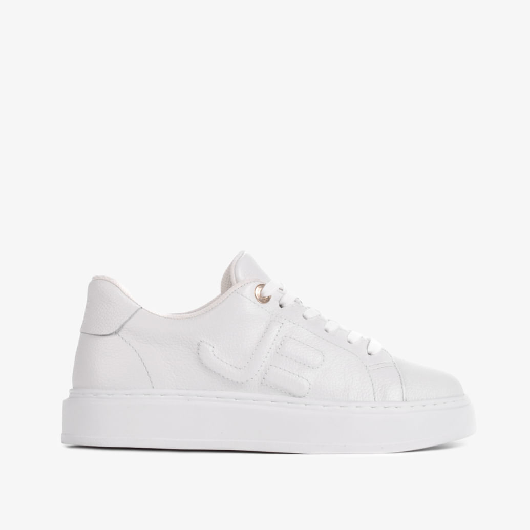 Tênis Branco Jb Couro