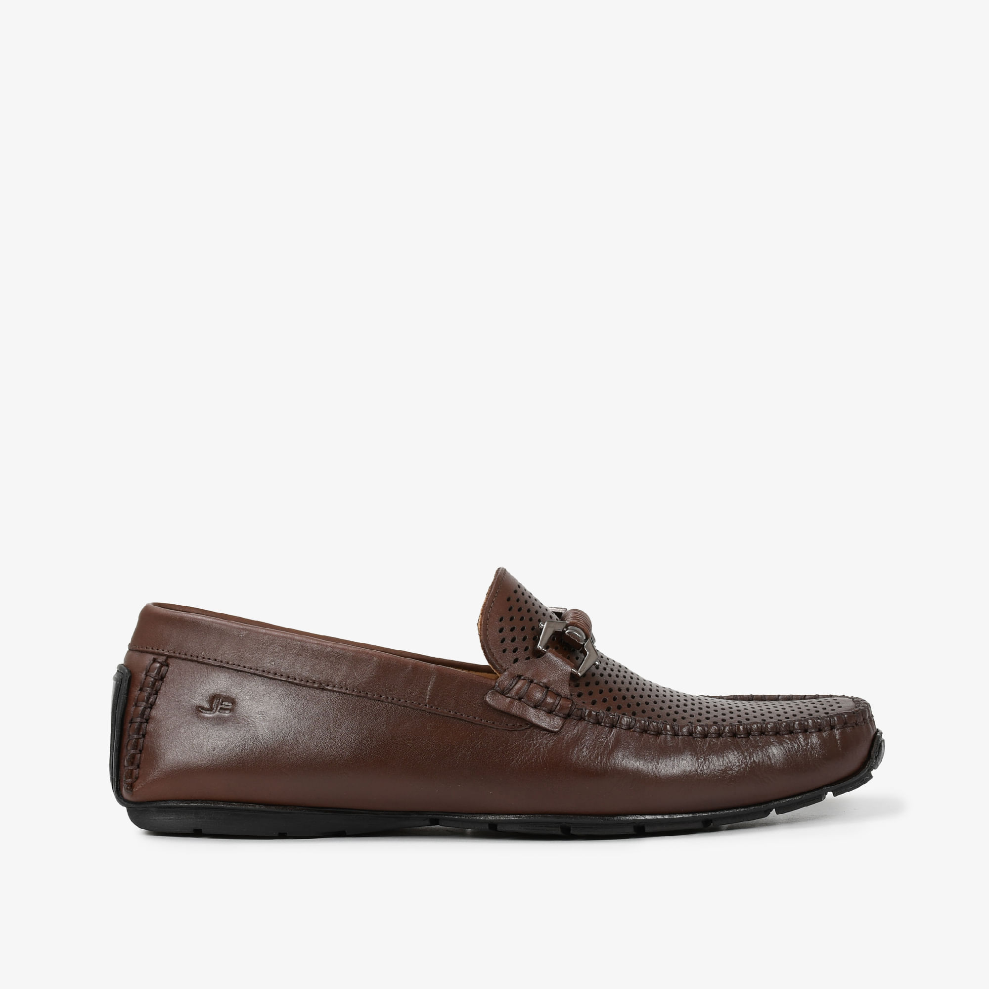 Mocassim Masculino Marrom Castanho Couro