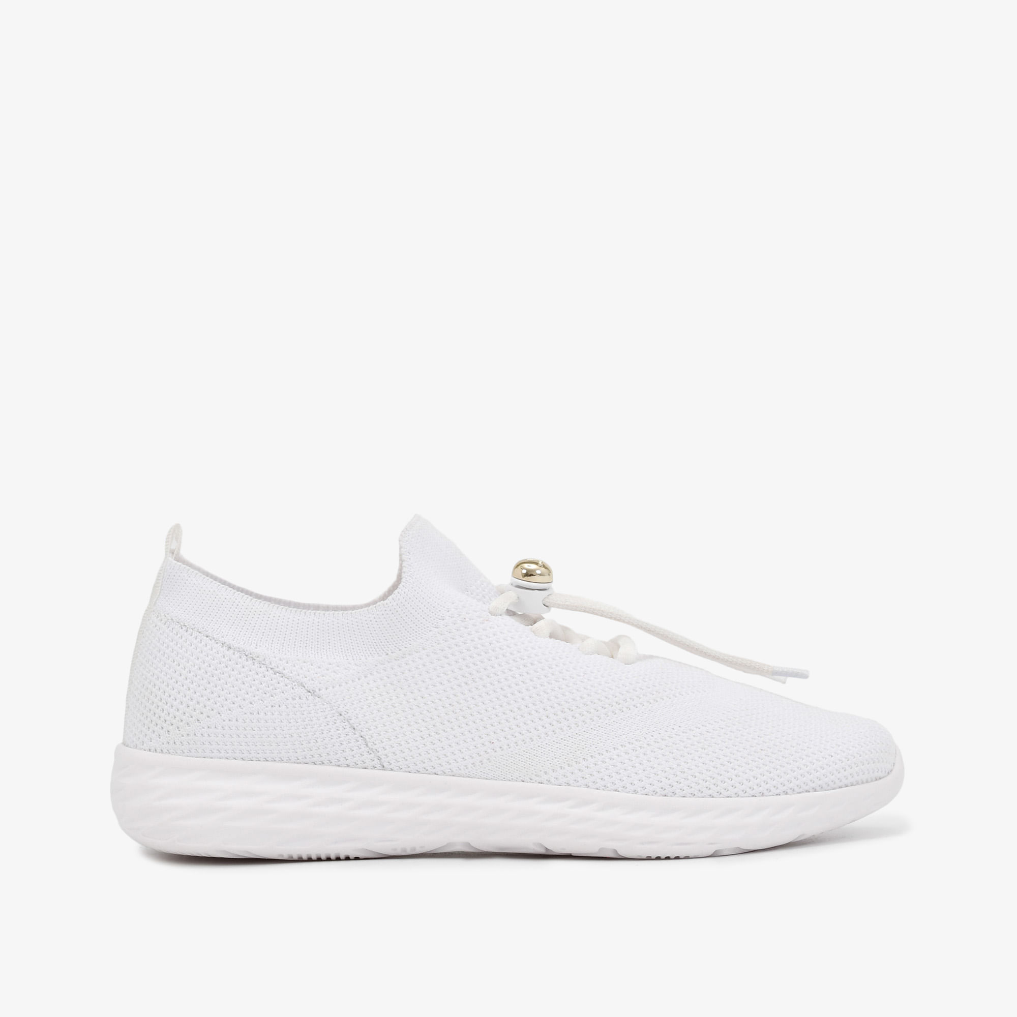 Tênis Knit Branco Jb