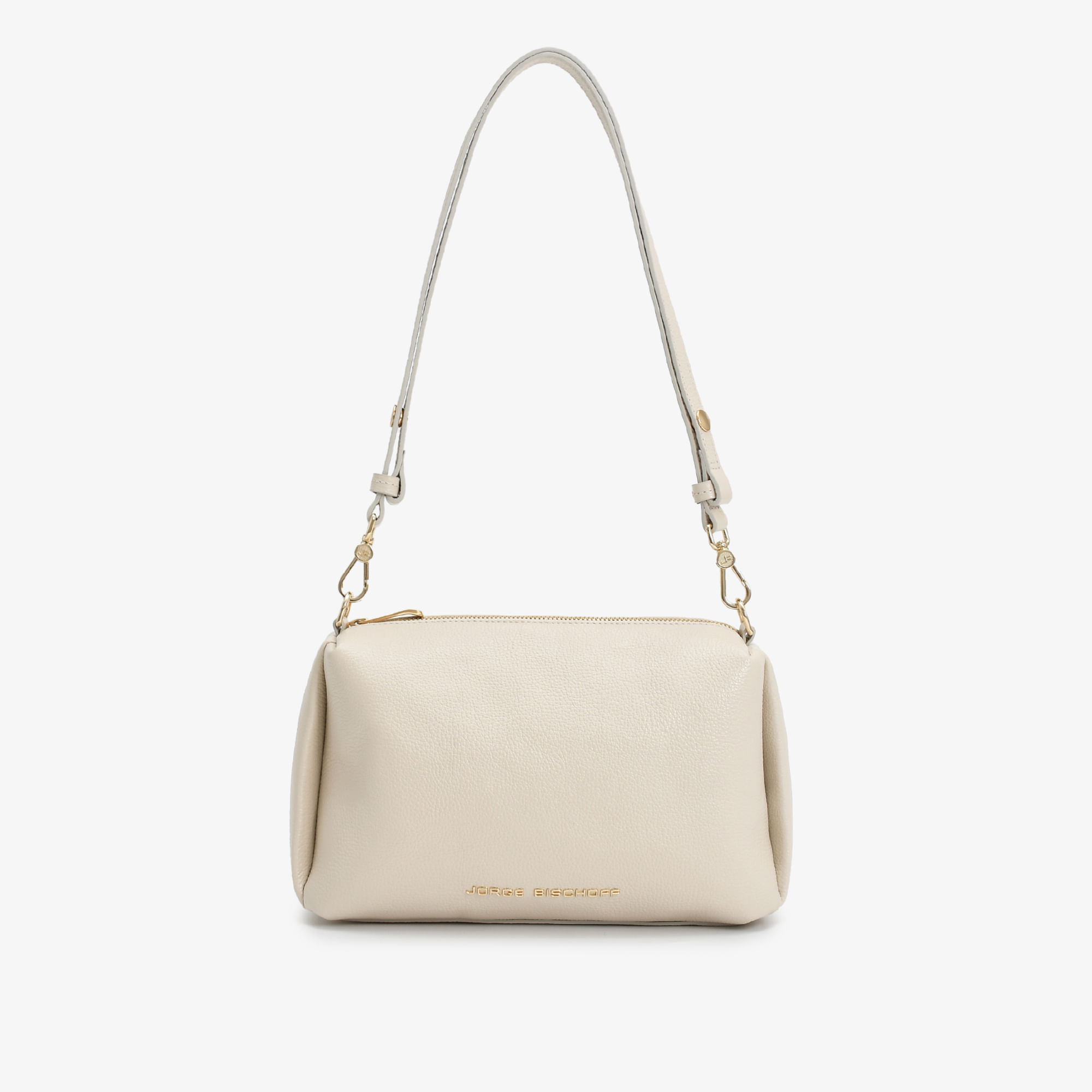 Bolsa Transversal Off White Brulée Couro