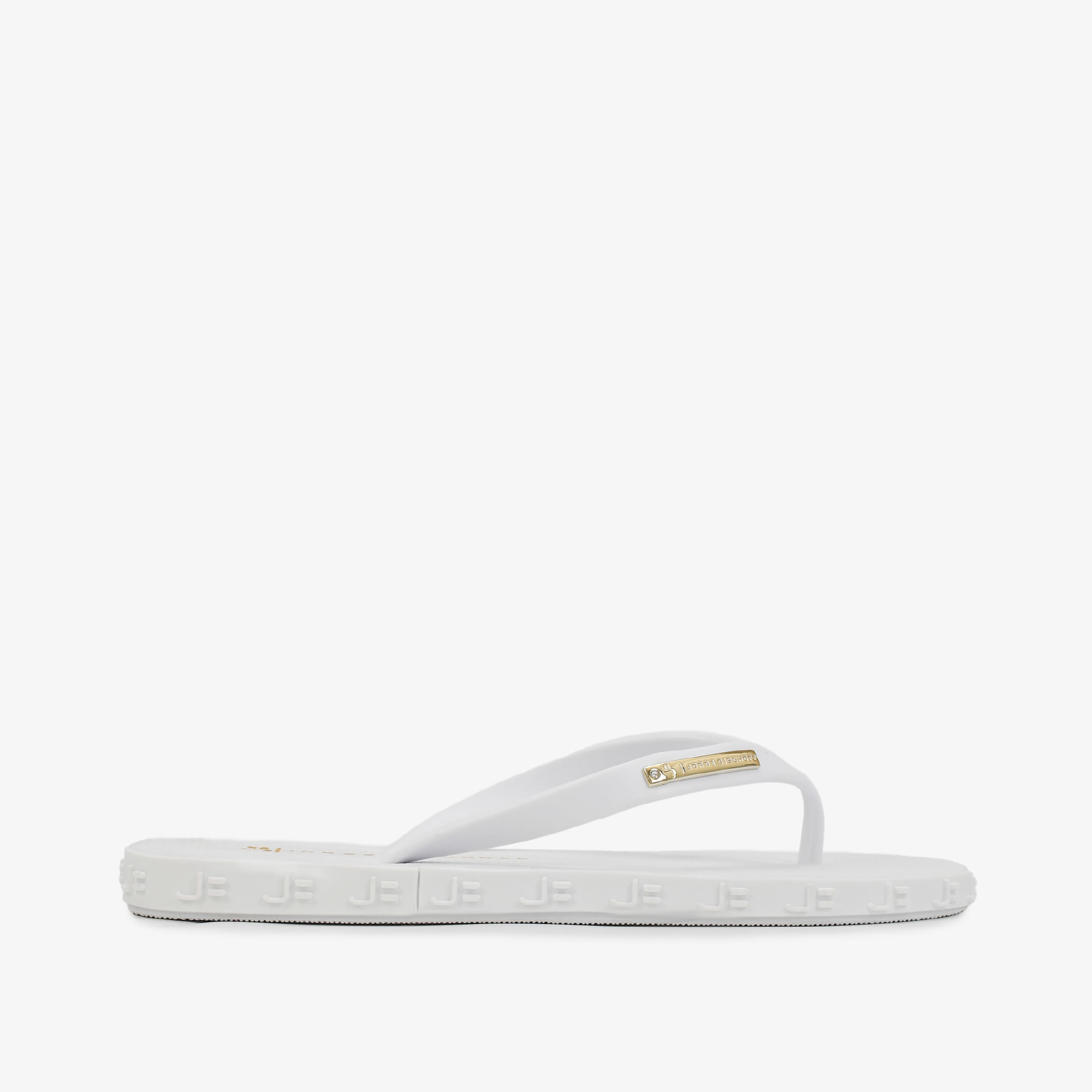Chinelo Flat Branco Jb