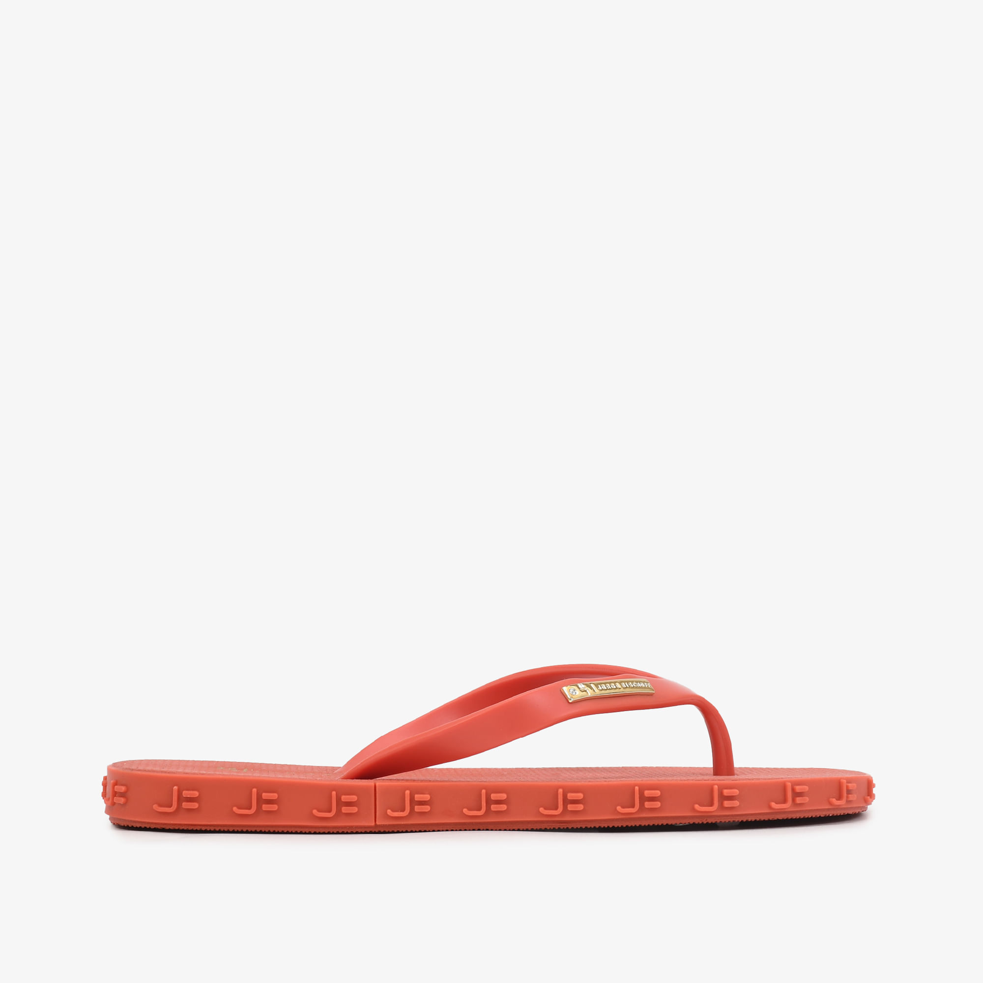 Chinelo Flat Laranja Lírio Jb