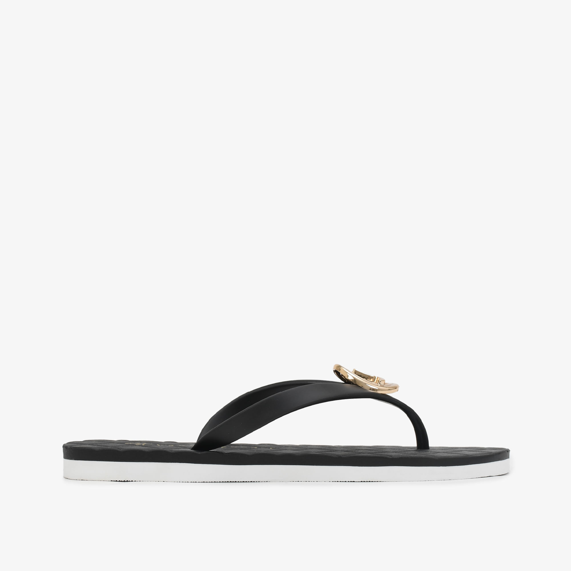 Chinelo Flat Preto Jb