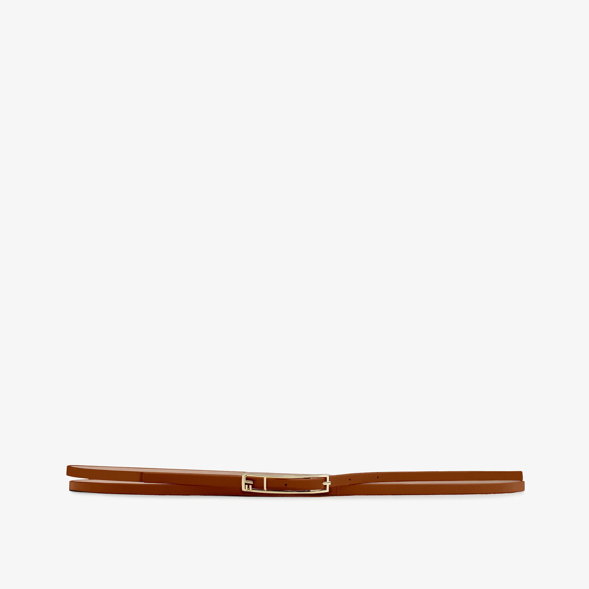 Cinto Fivela Jb Marrom Caramelo Couro