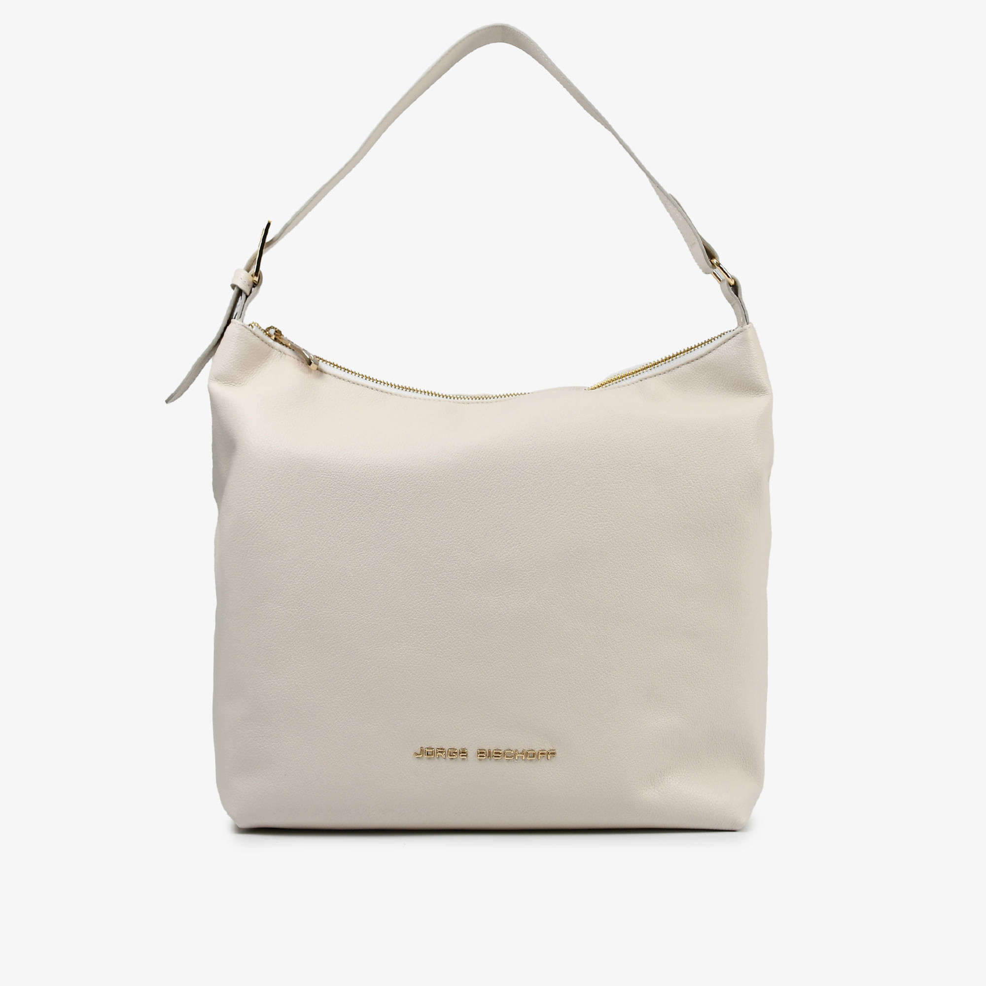 Bolsa De Ombro Branco Couro