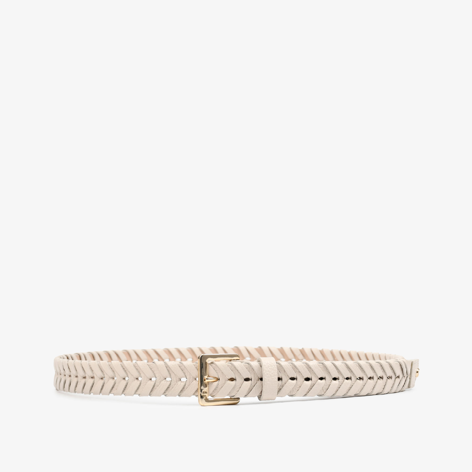 Cinto Feminino Off White Brulée Couro