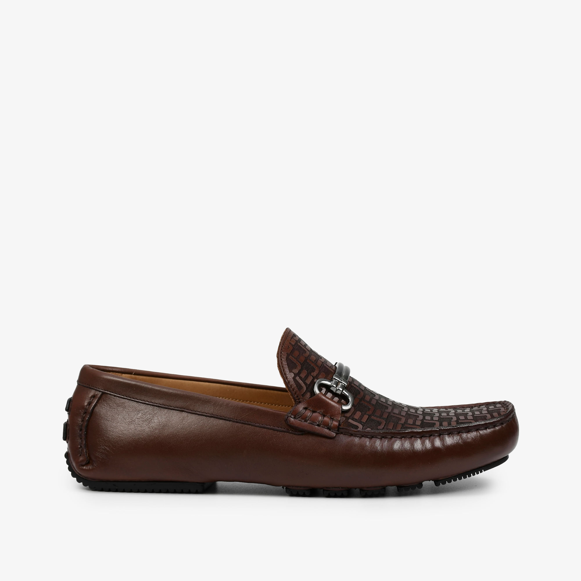 Mocassim Masculino Marrom Castanho Couro