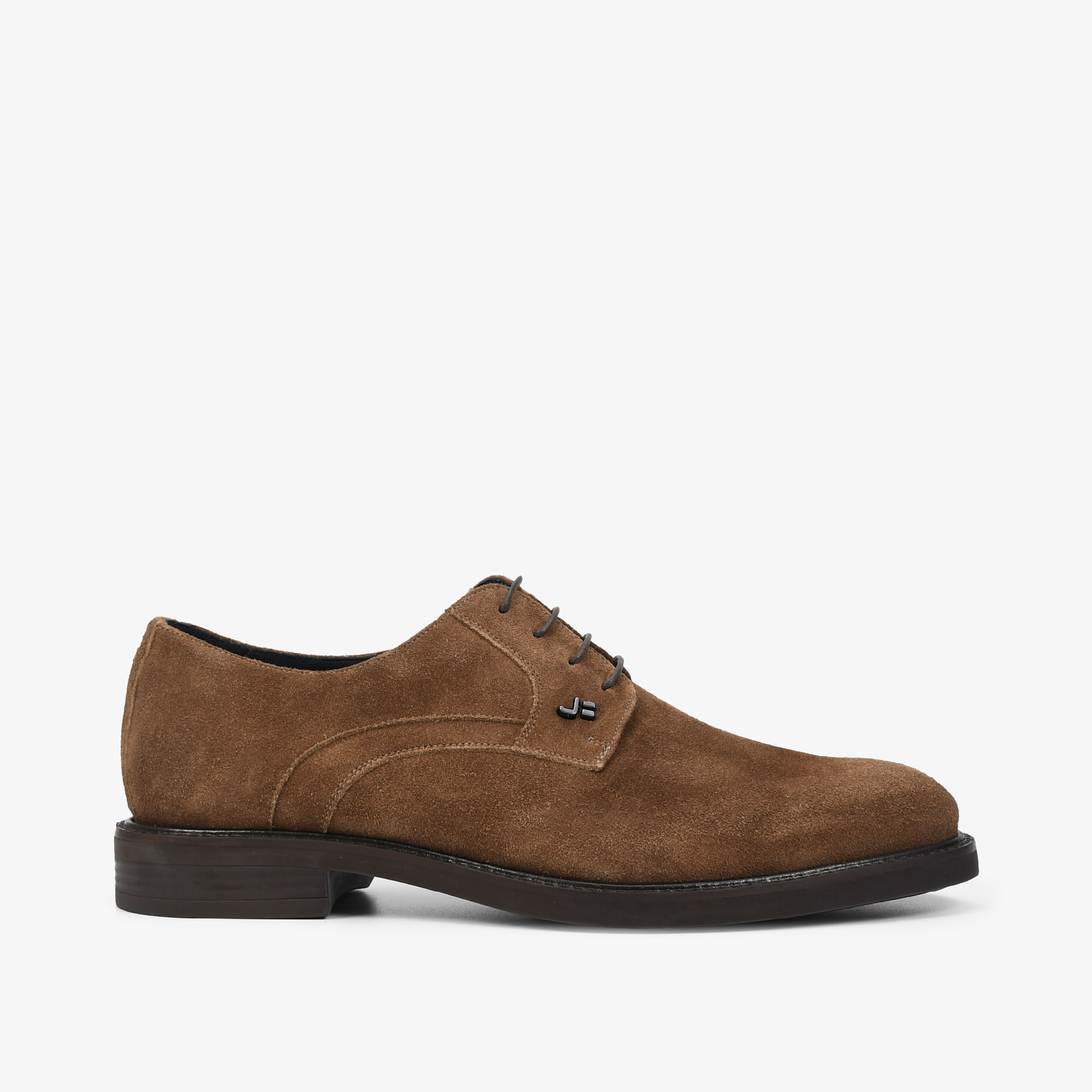 Sapato Social Masculino Marrom Caramelo Camurça