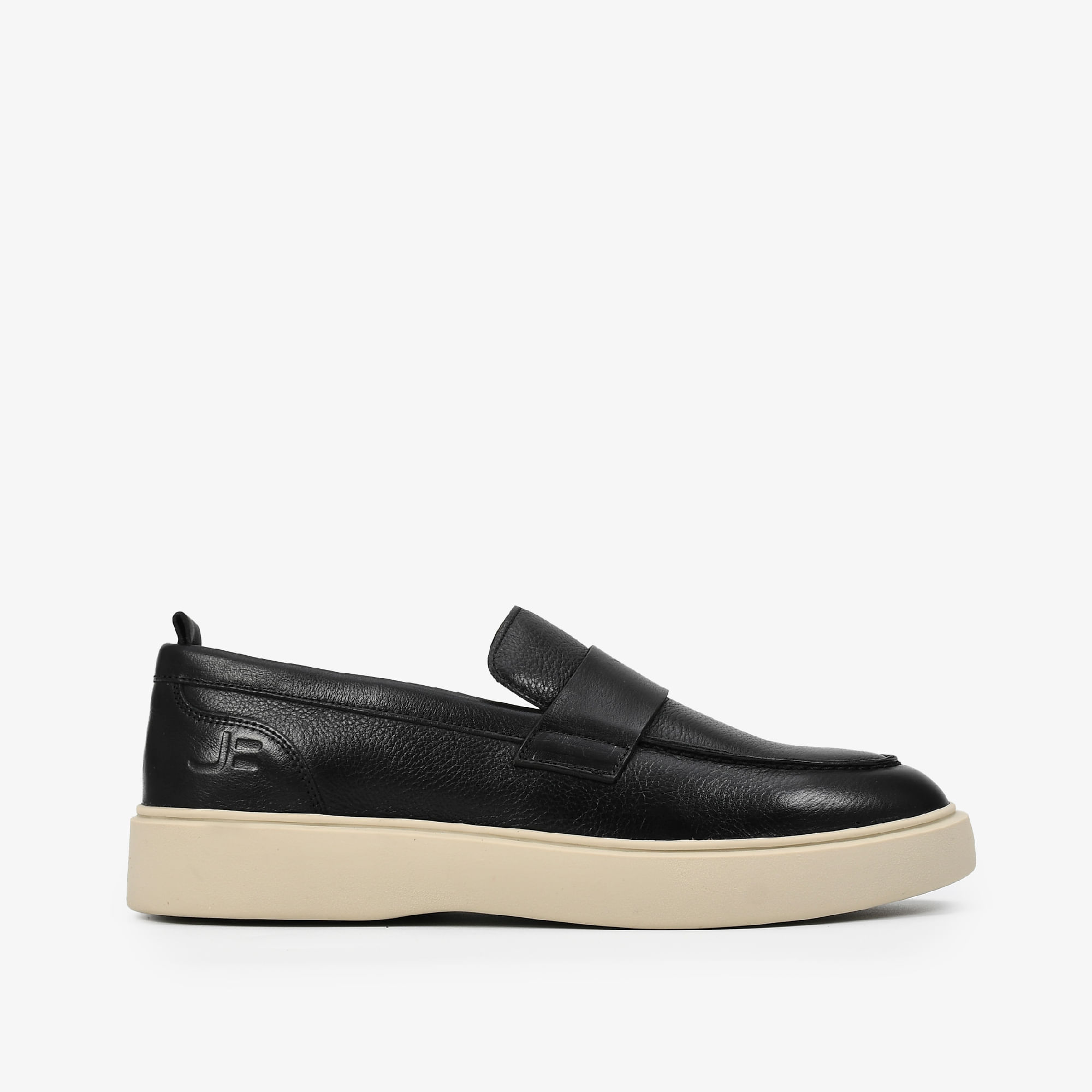 Mocassim Masculino Preto Couro
