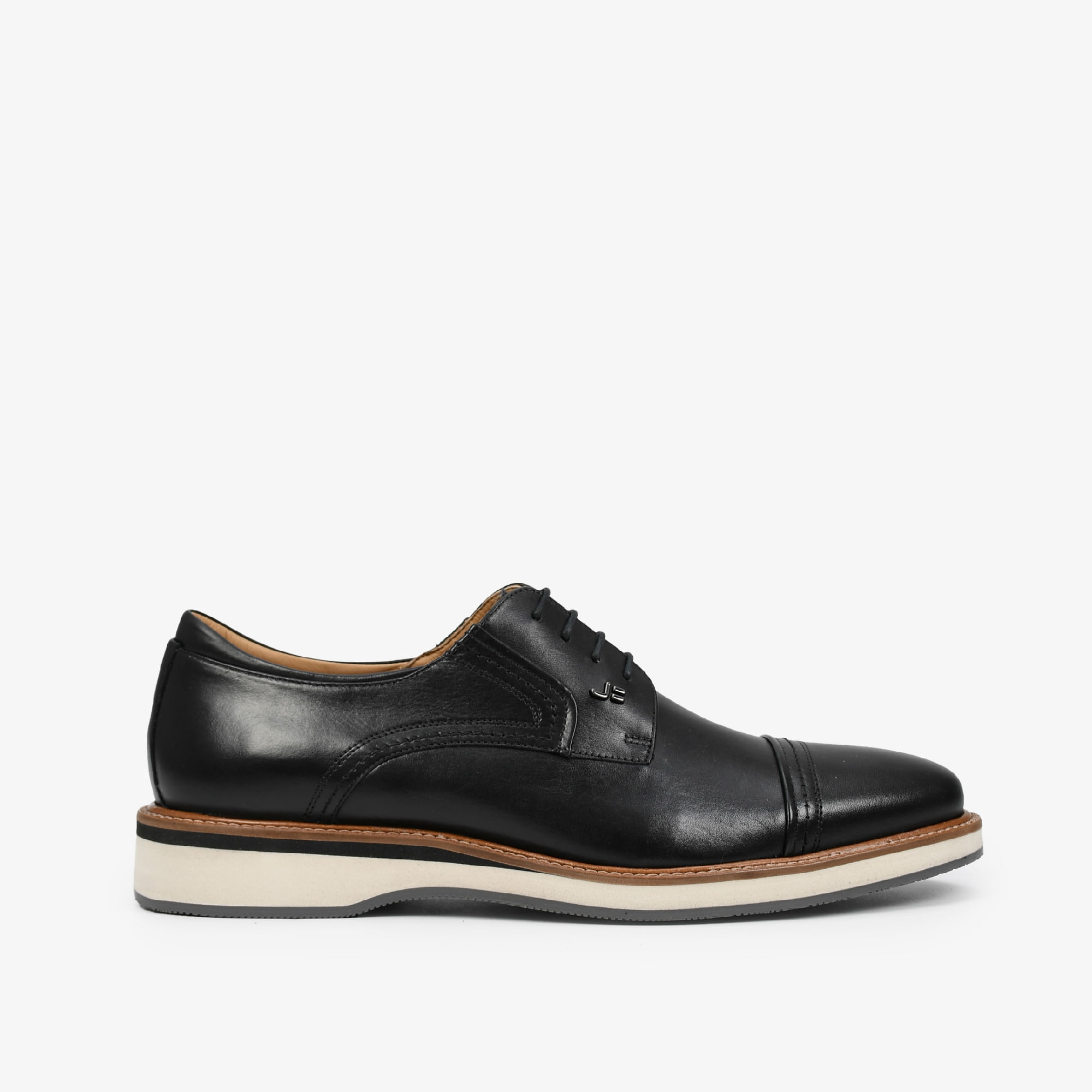 Sapato Masculino Social Preto Couro
