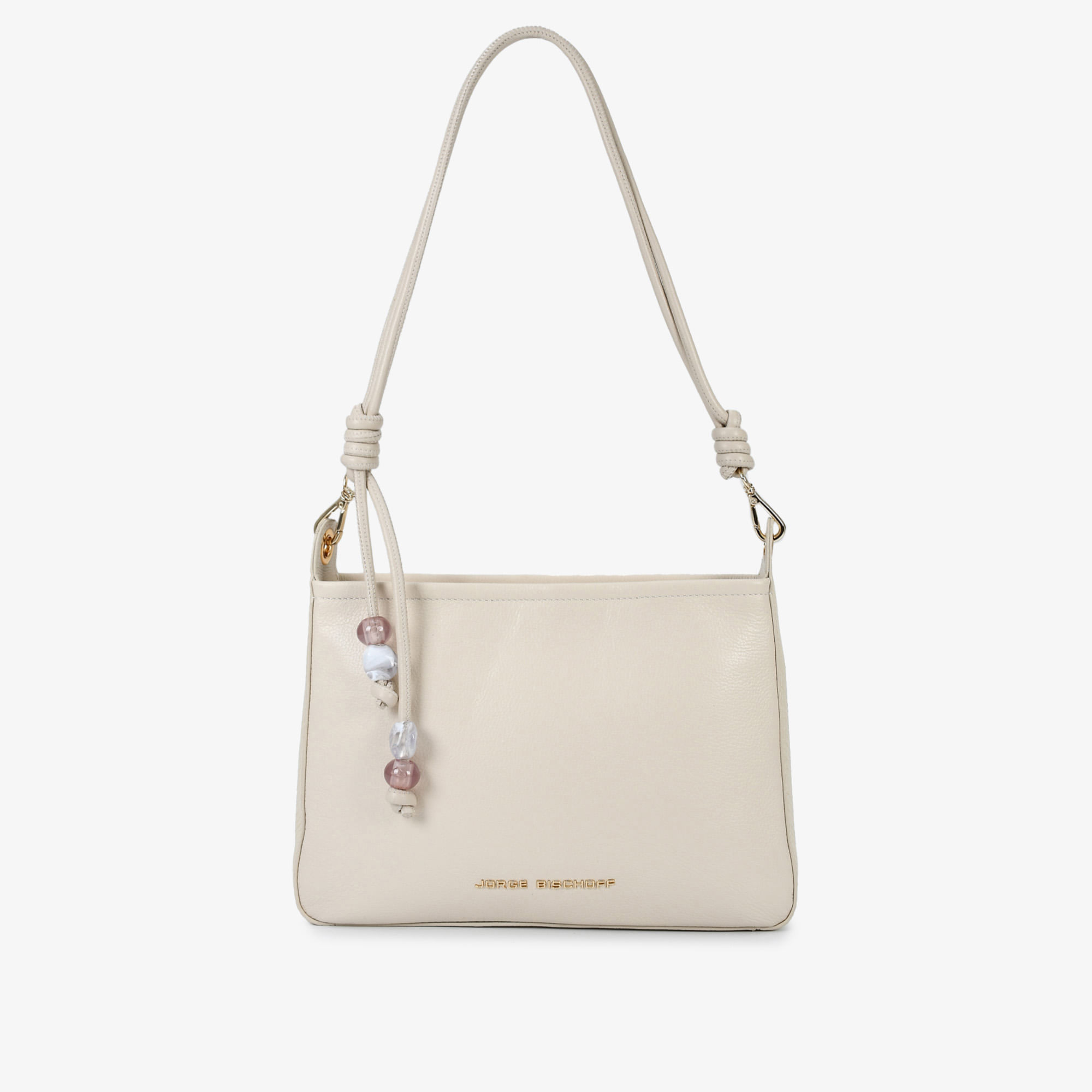 Bolsa De Ombro Off White Brulée Couro Floater Couro Snake