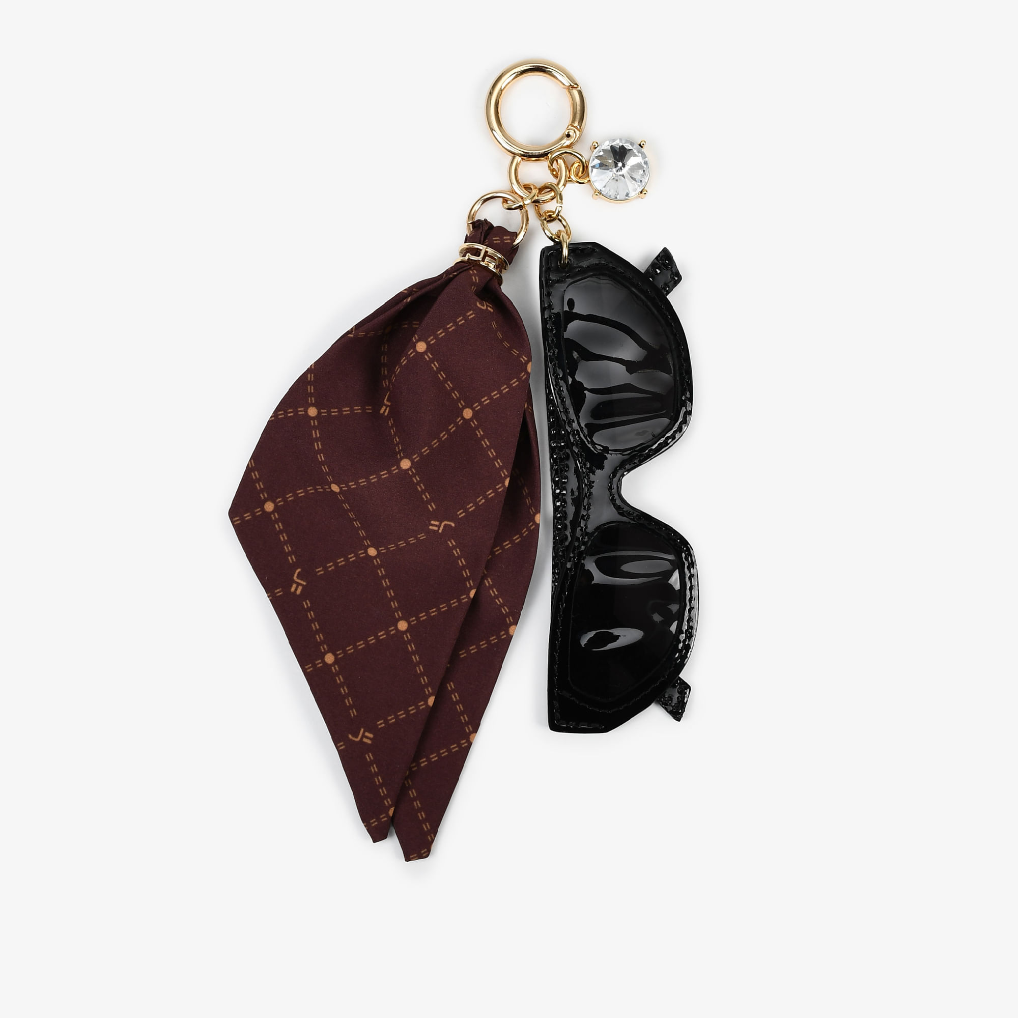 Bag Charm Óculos Monograma Jb