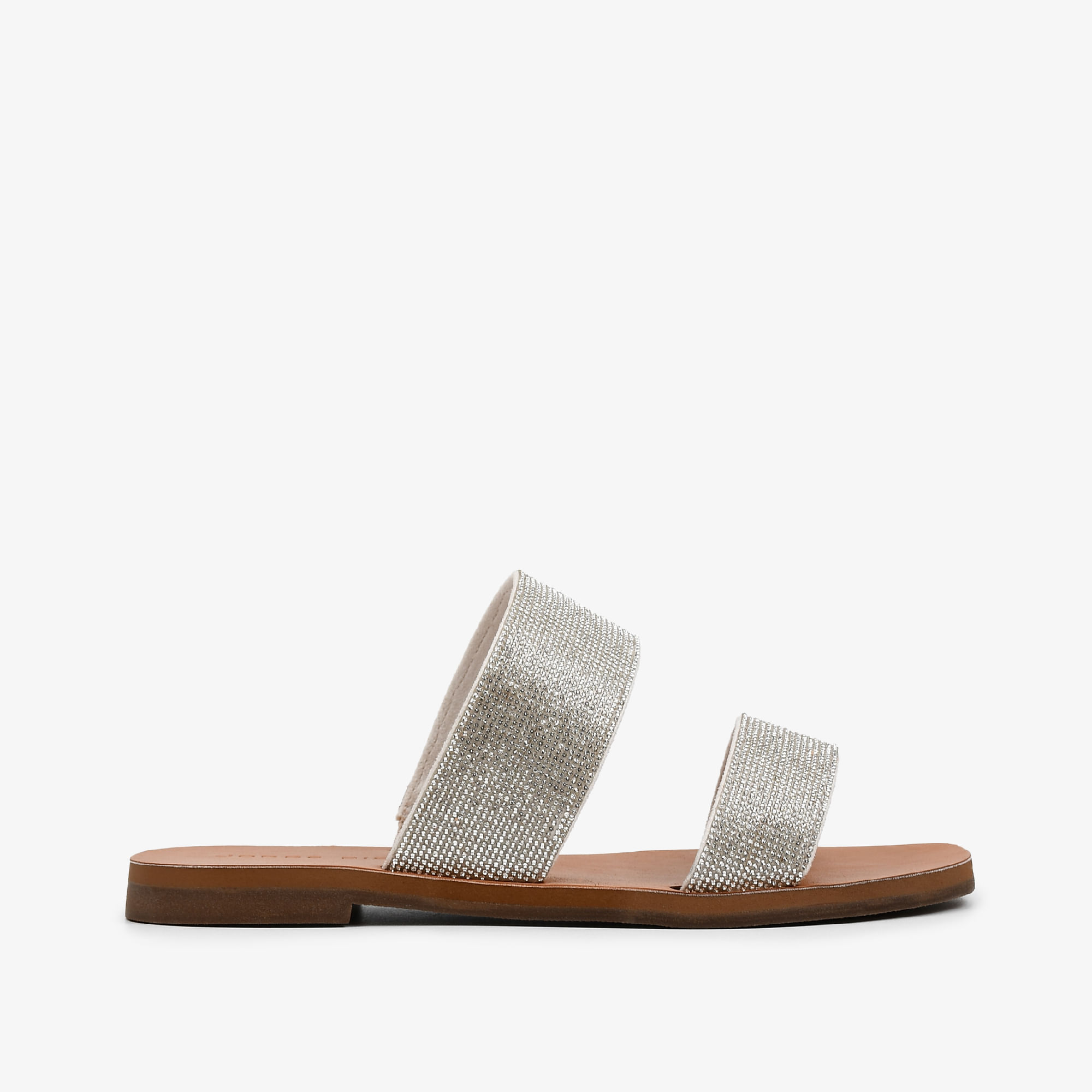 Slide Tiras Hot Fix Off White