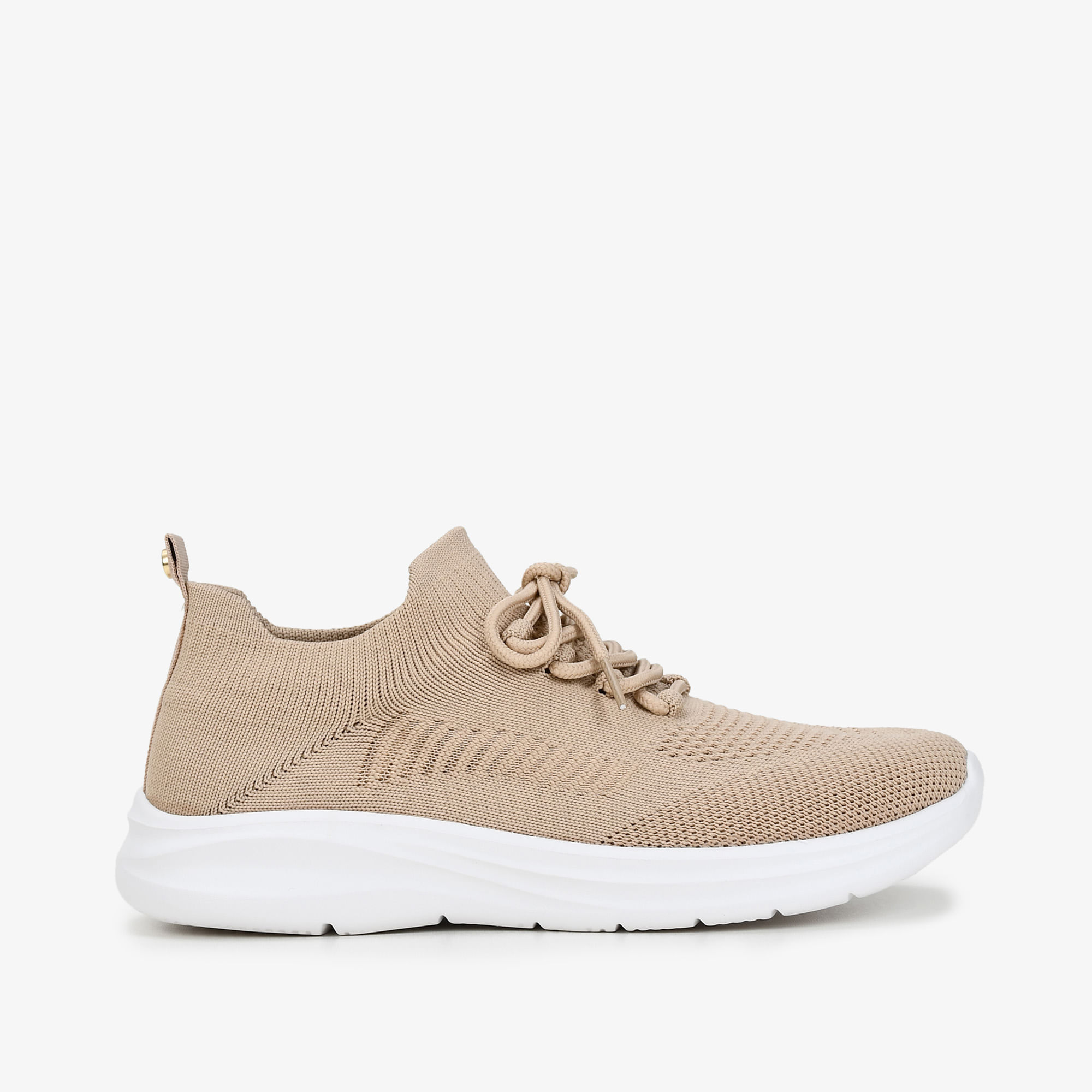 Tênis Casual Nude Knit