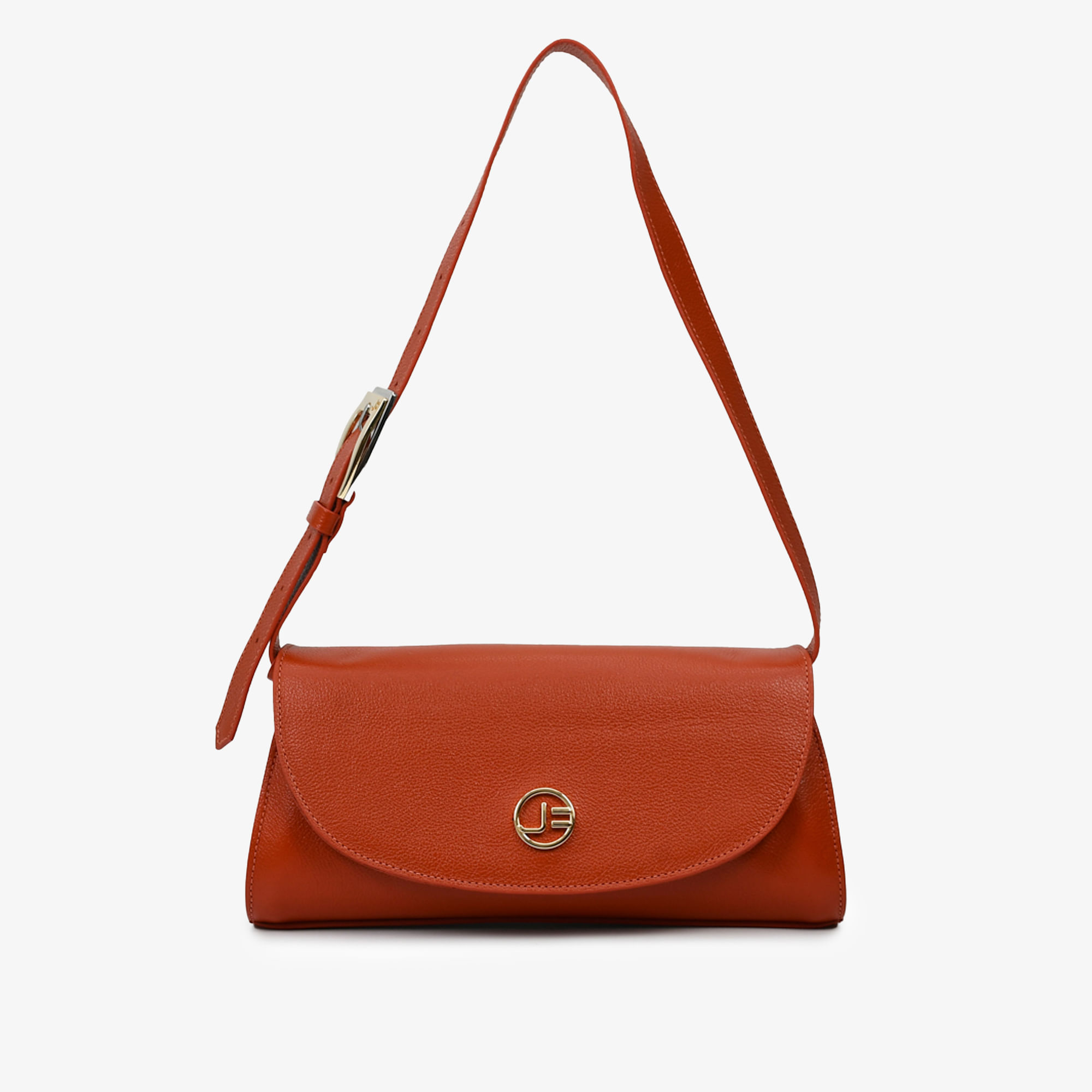 Bolsa Baguete Caramelo Andina Couro