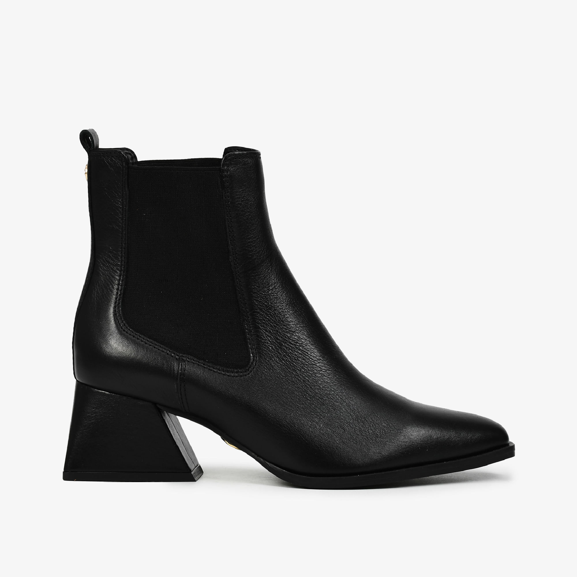 Bota Preto Couro