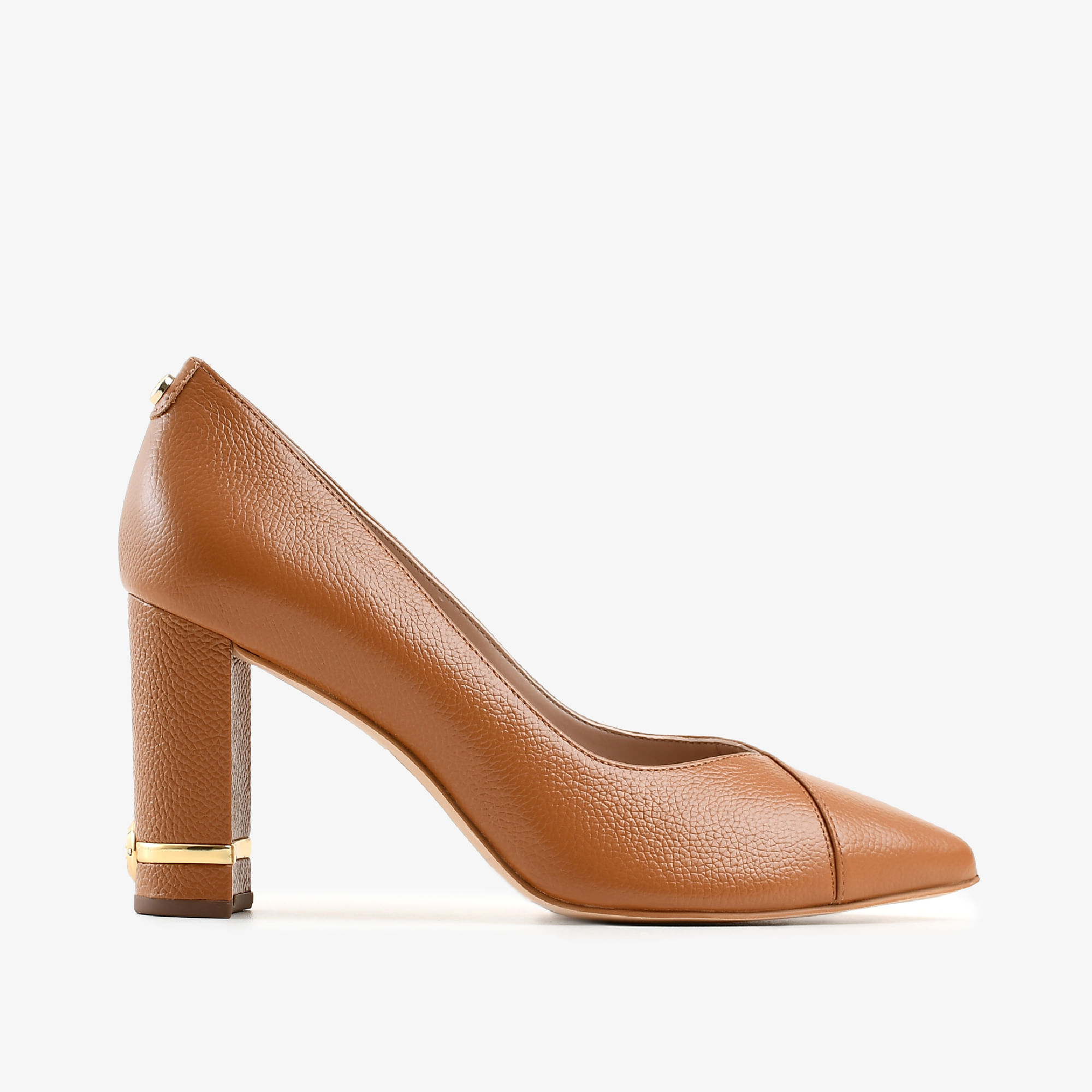 Scarpin Caramelo Pecan Couro