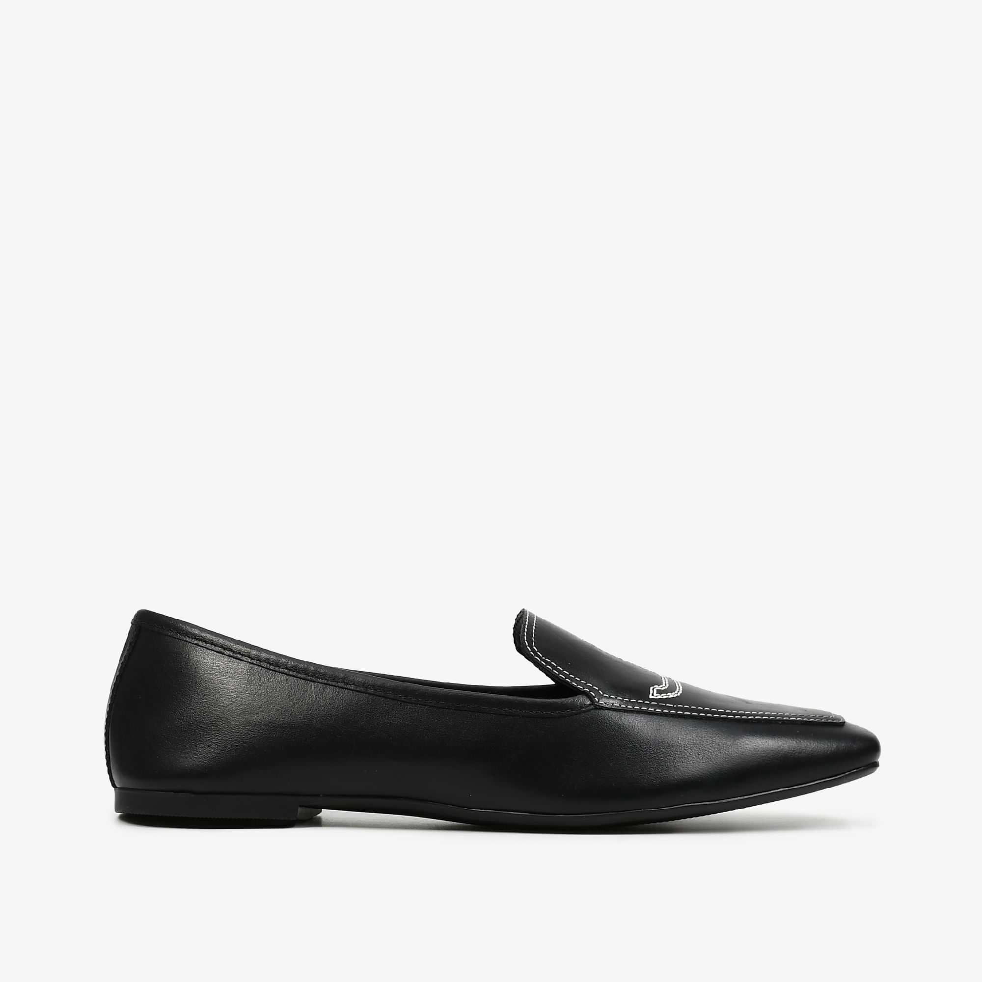 Loafer Preto Couro
