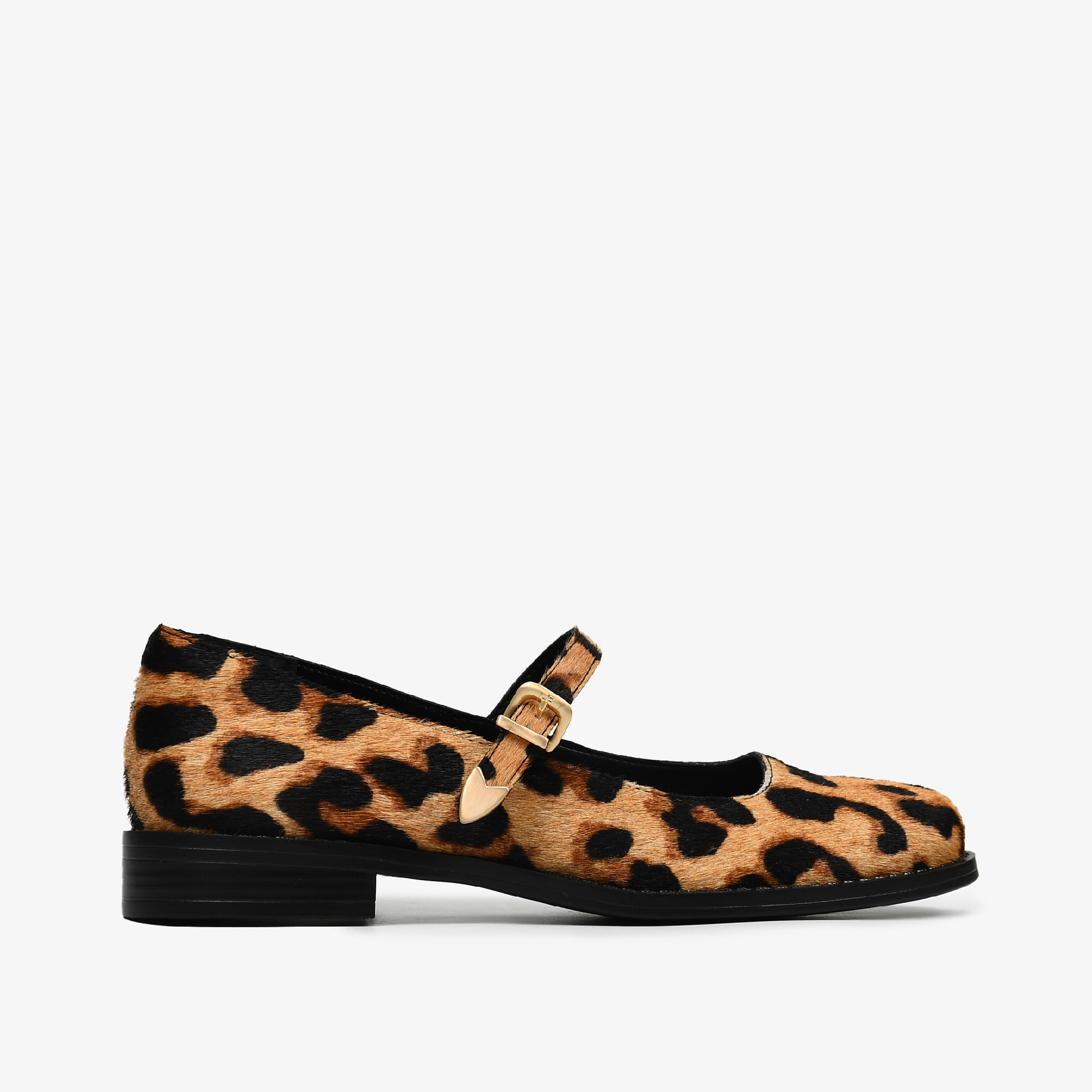 Sapatilha Leopardo Tabaco Pelo
