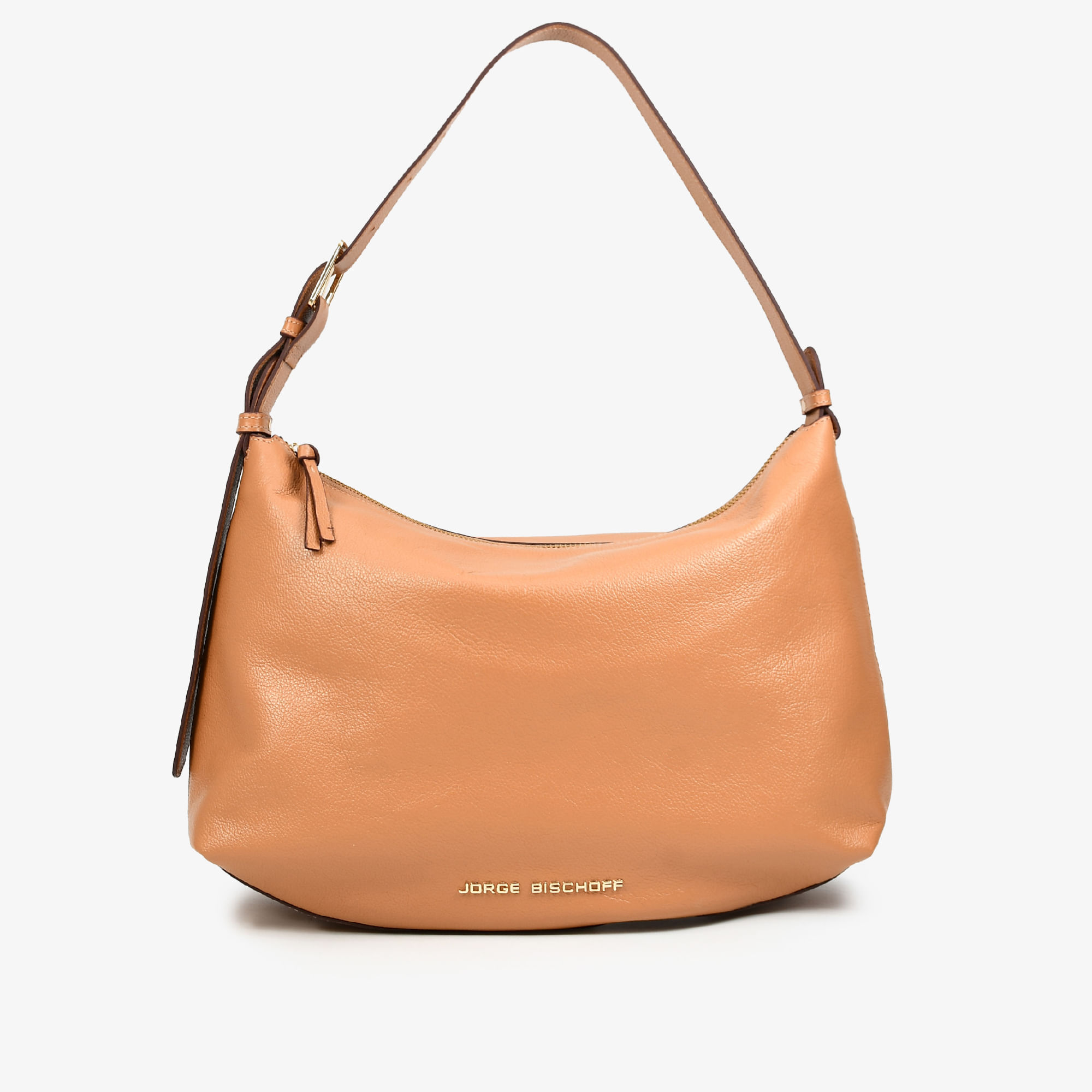 Bolsa Hobo Caramelo Álamo Couro