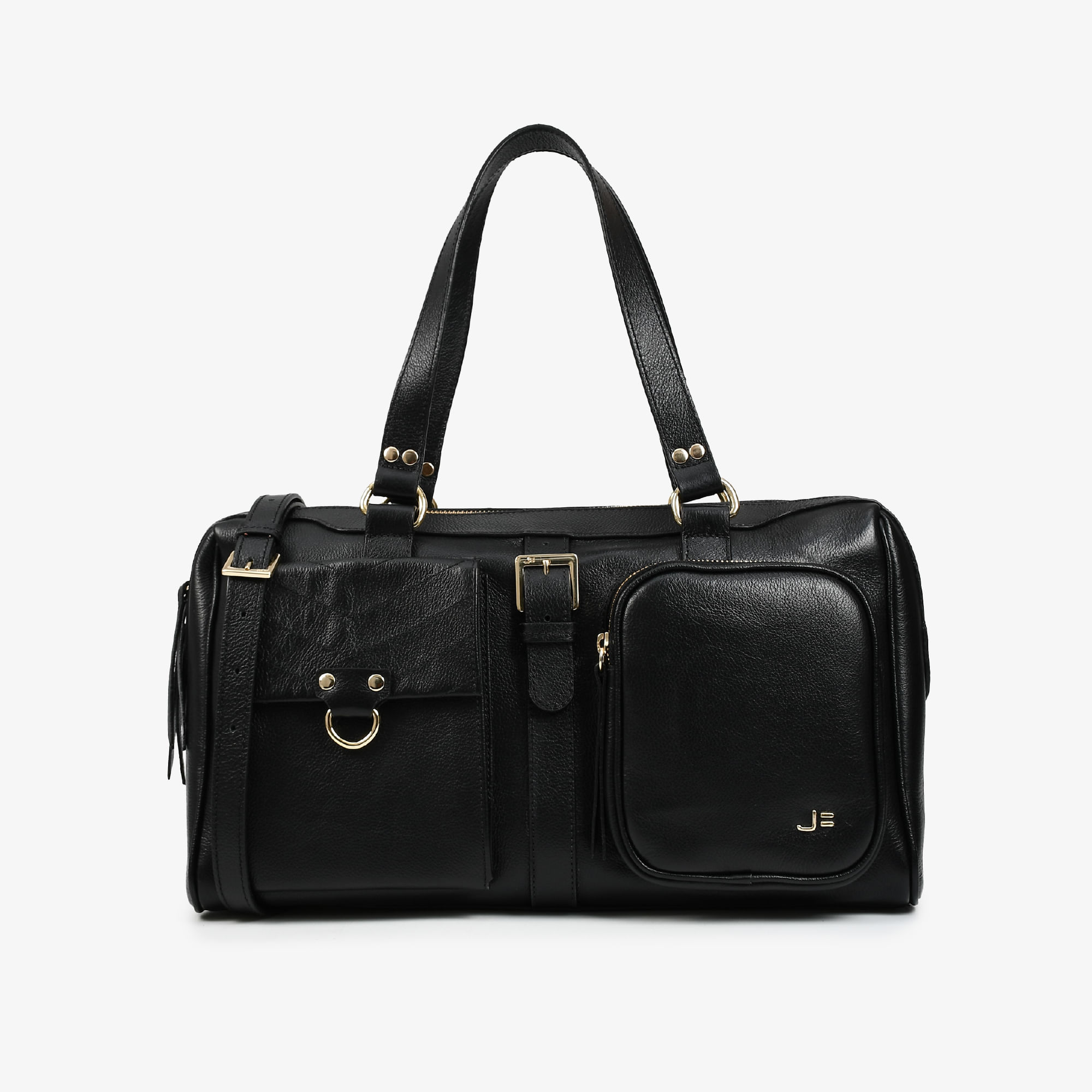 Bolsa Tote Preto Couro