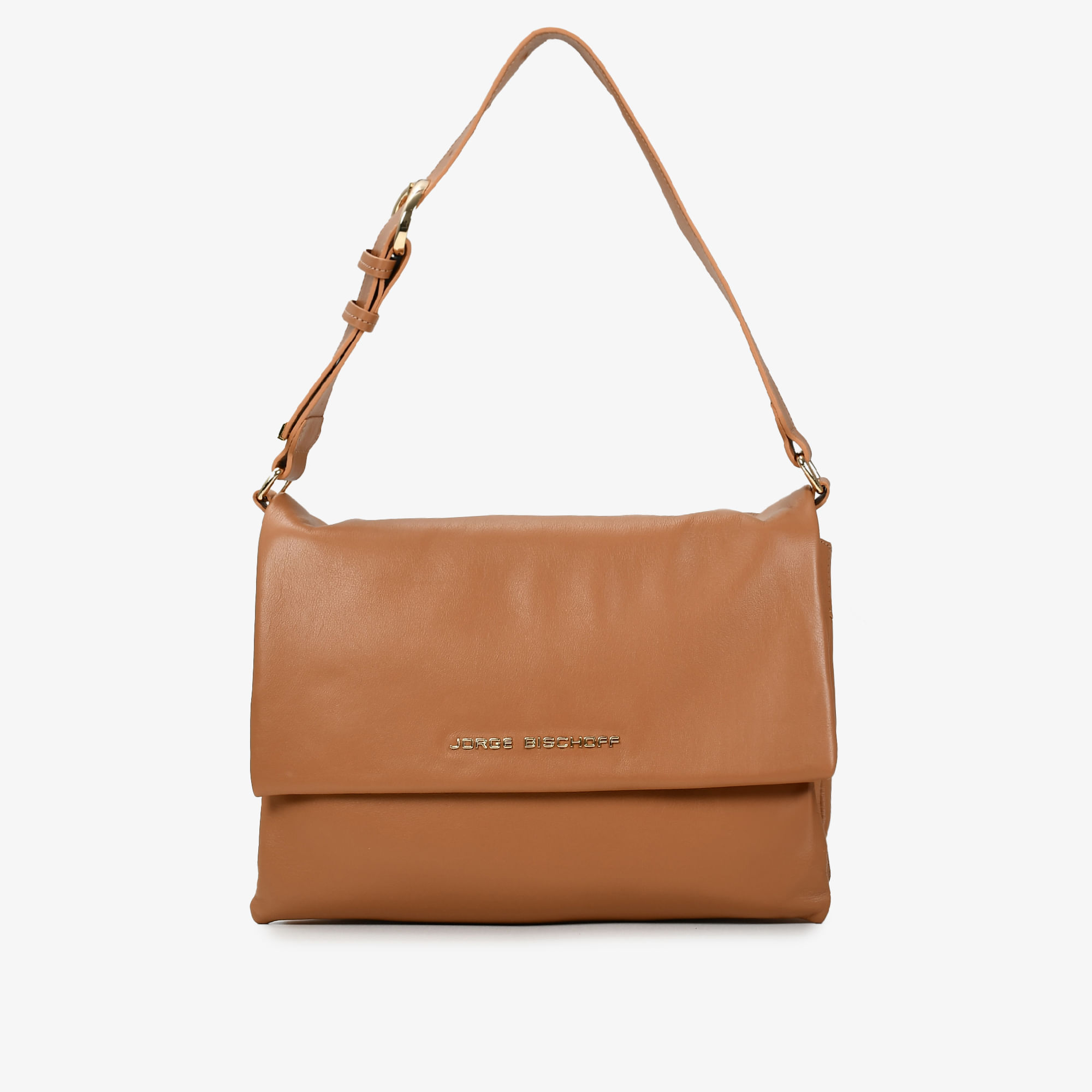 Bolsa De Ombro Caramelo Álamo Couro