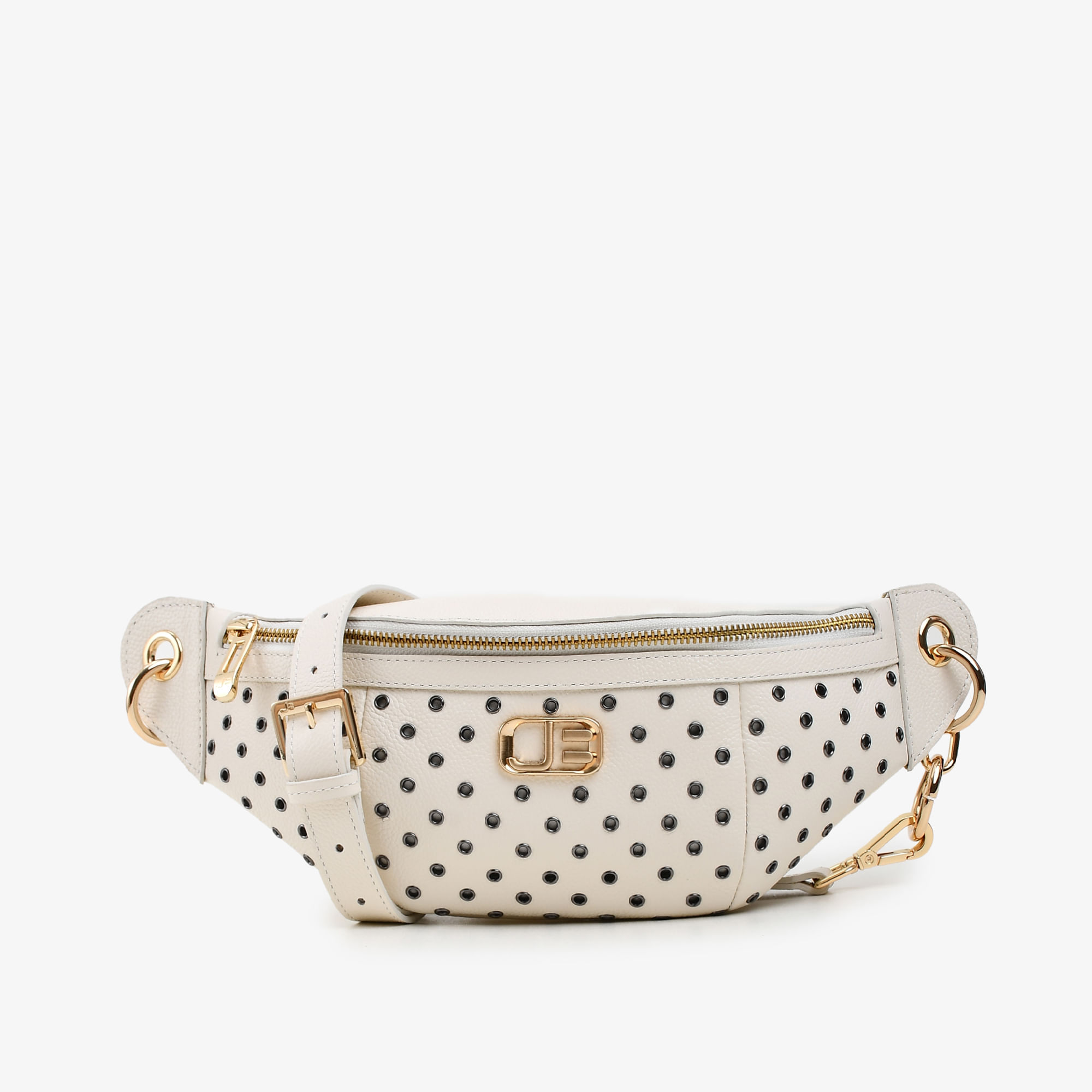 Bolsa Belt Bag Off White Cordilheira Couro