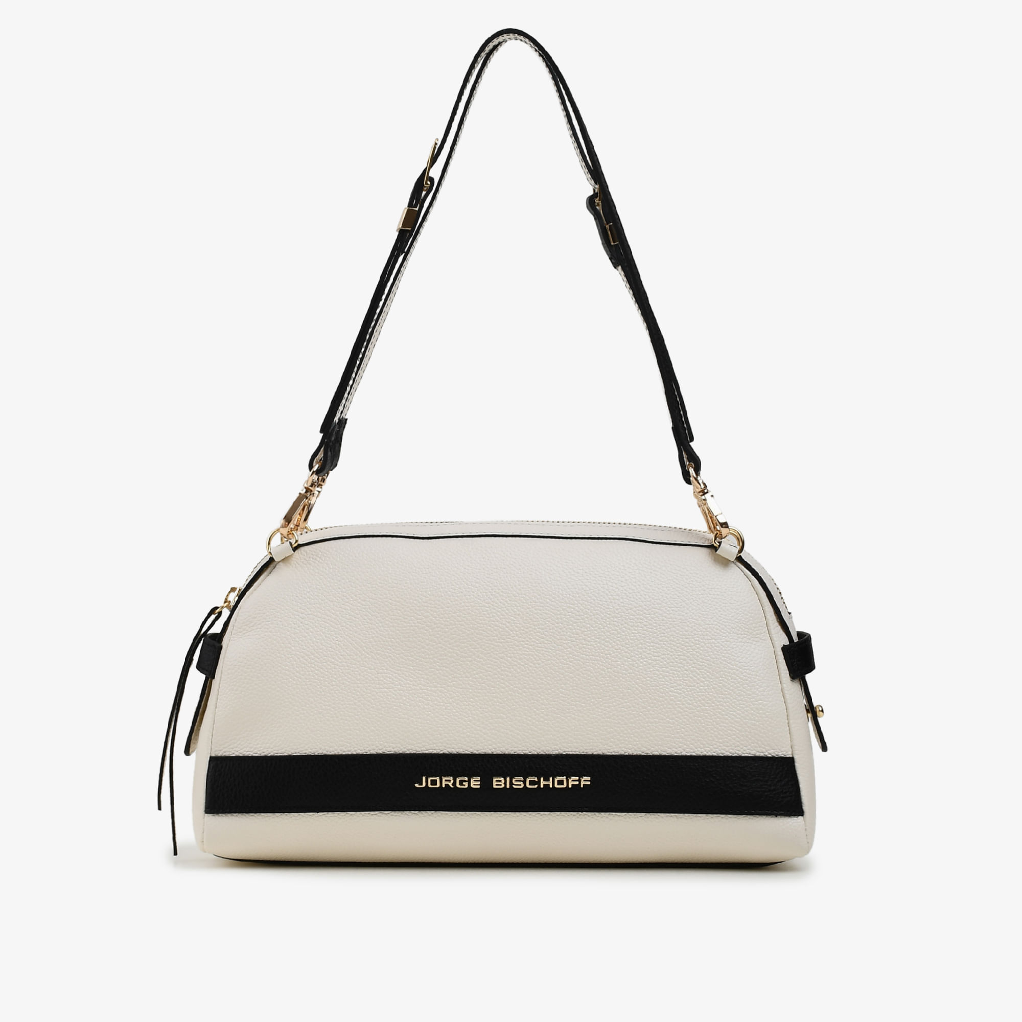 Bolsa De Ombro Off White Cordilheira Couro