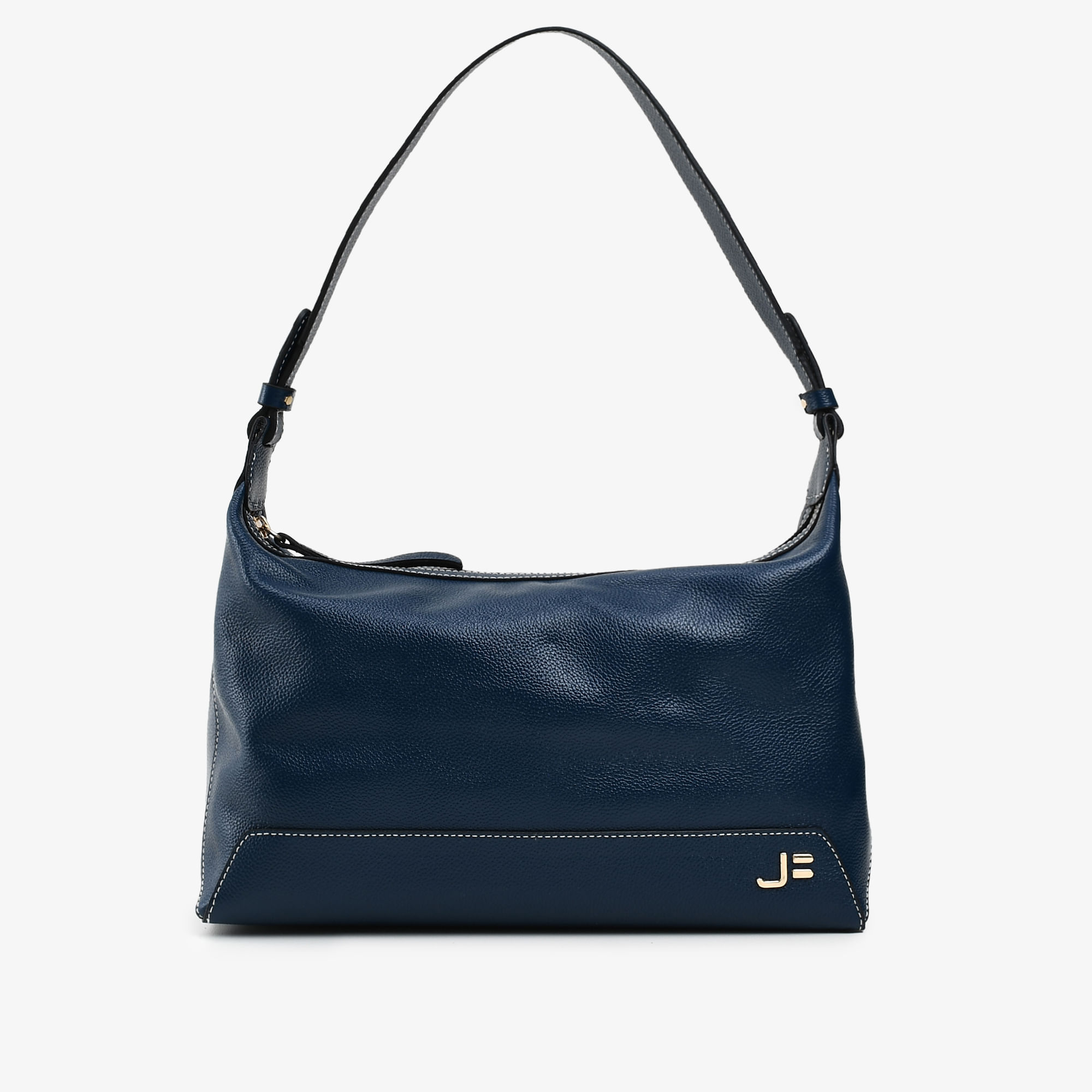 Bolsa Hobo Marinho Uco Couro