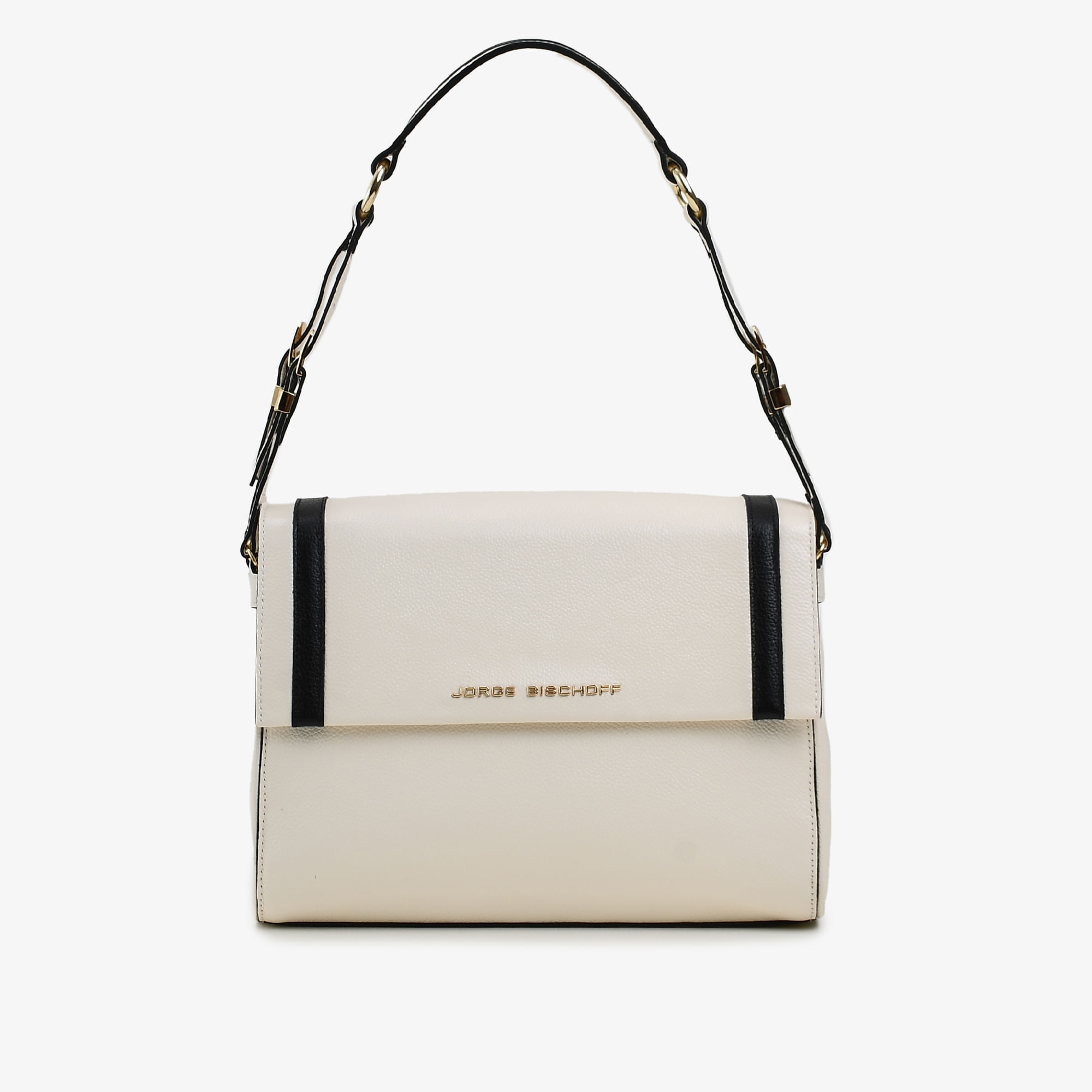 Bolsa Satchel Off White Cordilheira Couro