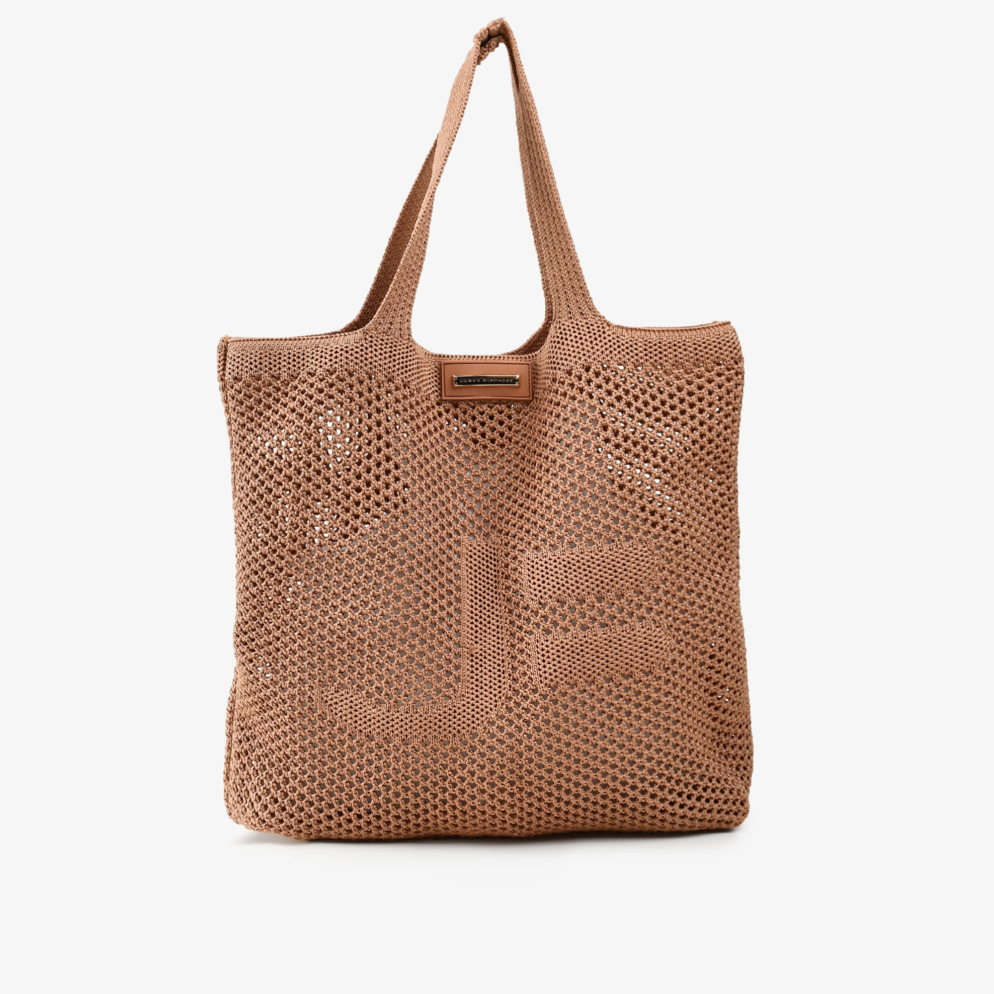 Bolsa Tecido Shopping Caramelo Álamo