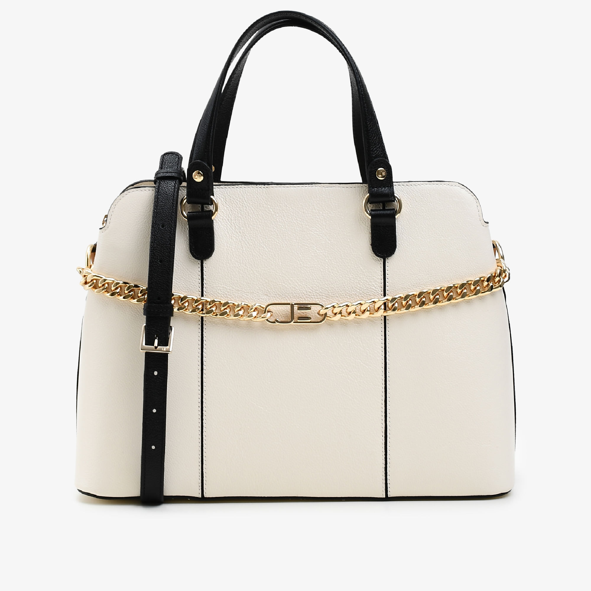 Bolsa Tote Corrente Off White Cordilheira Couro