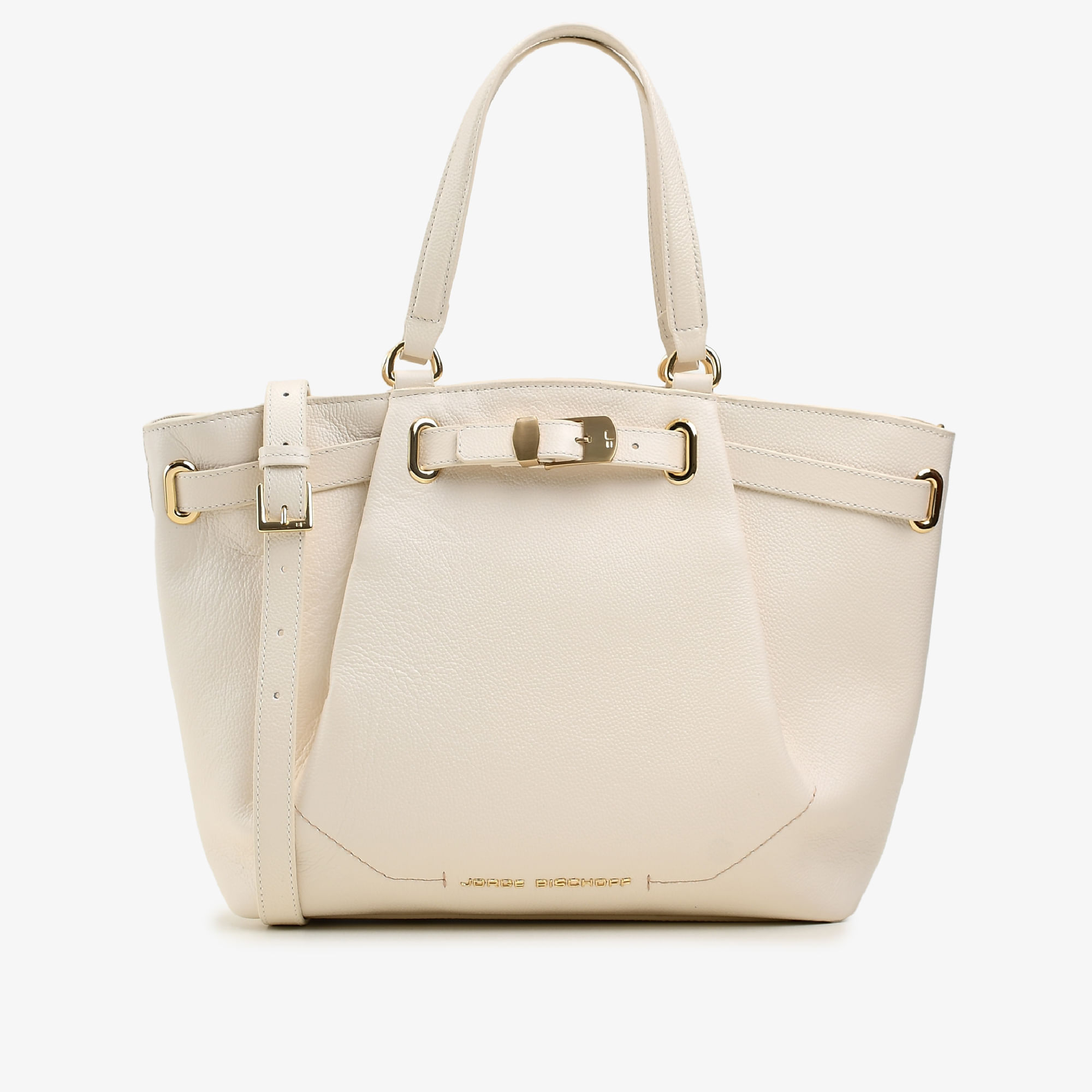 Bolsa Tote Off White Cordilheira Couro