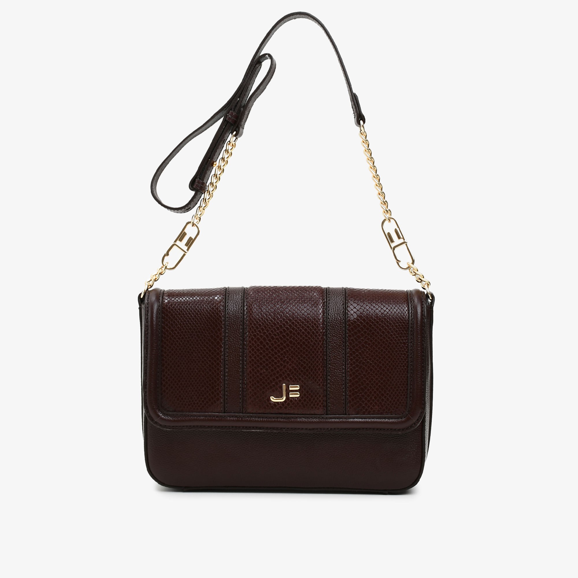 Bolsa Transversal Marrom Terroir Couro
