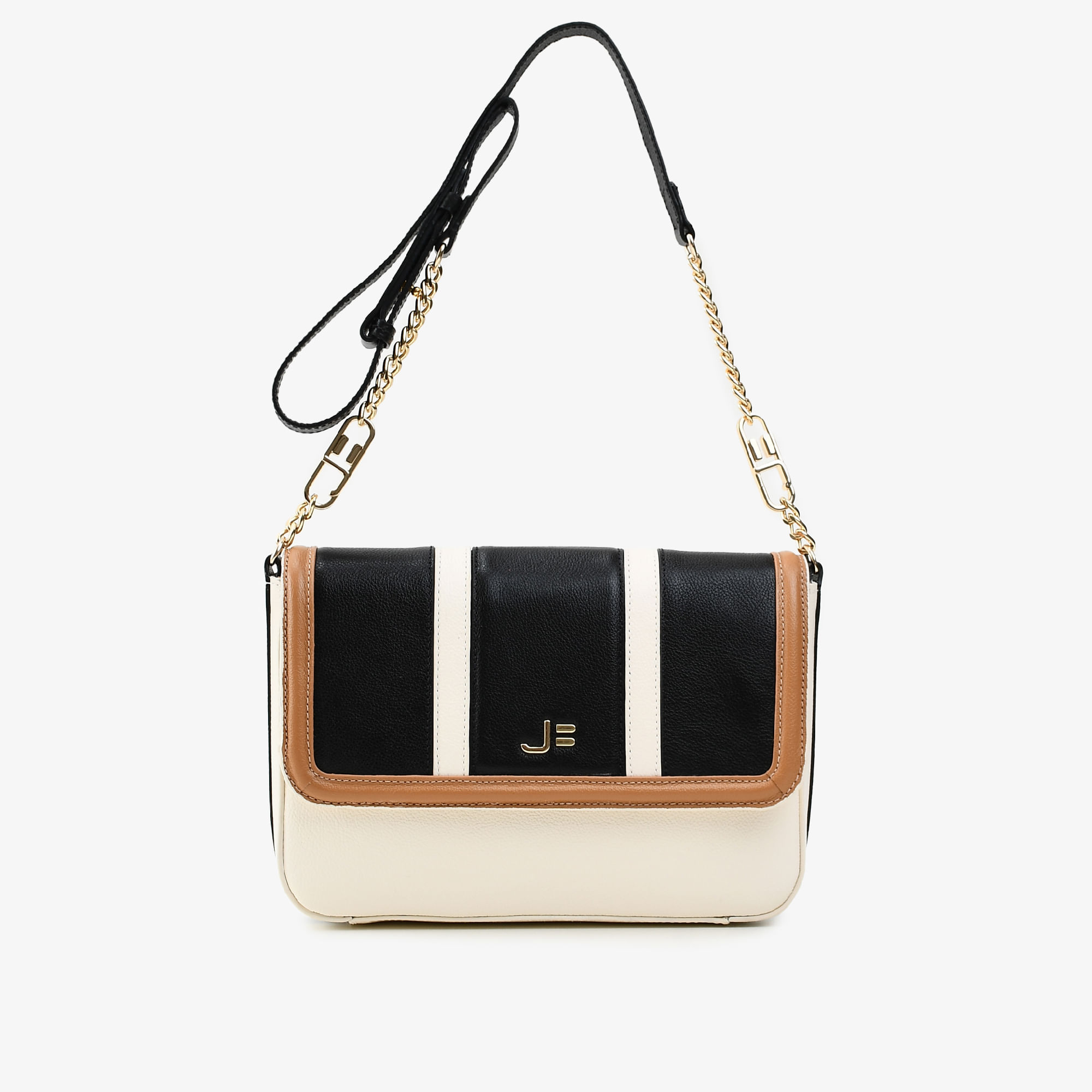 Bolsa Transversal Off White Cordilheira Couro