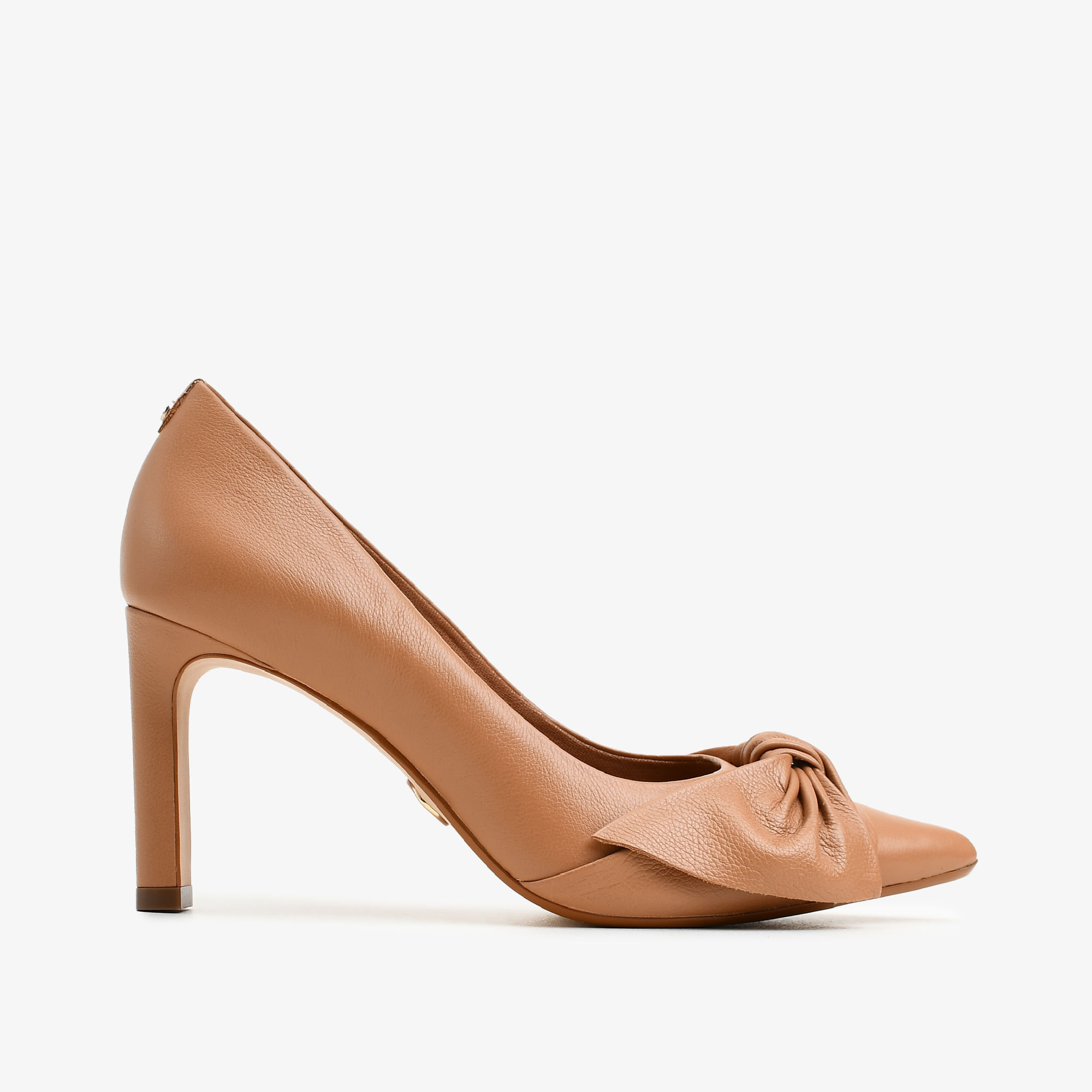 Scarpin Caramelo Álamo Couro