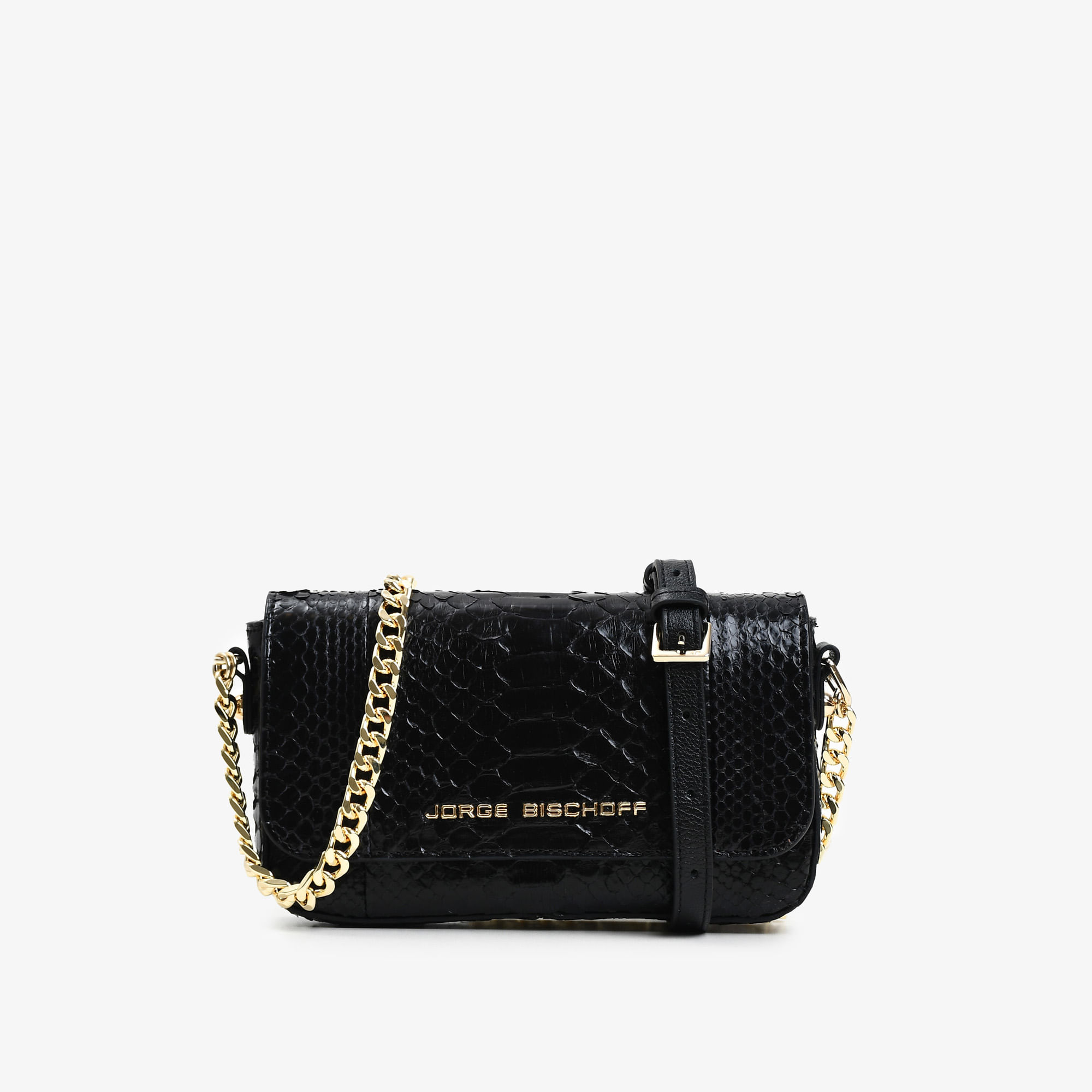 Bolsa Transversal Preto Cobra Python
