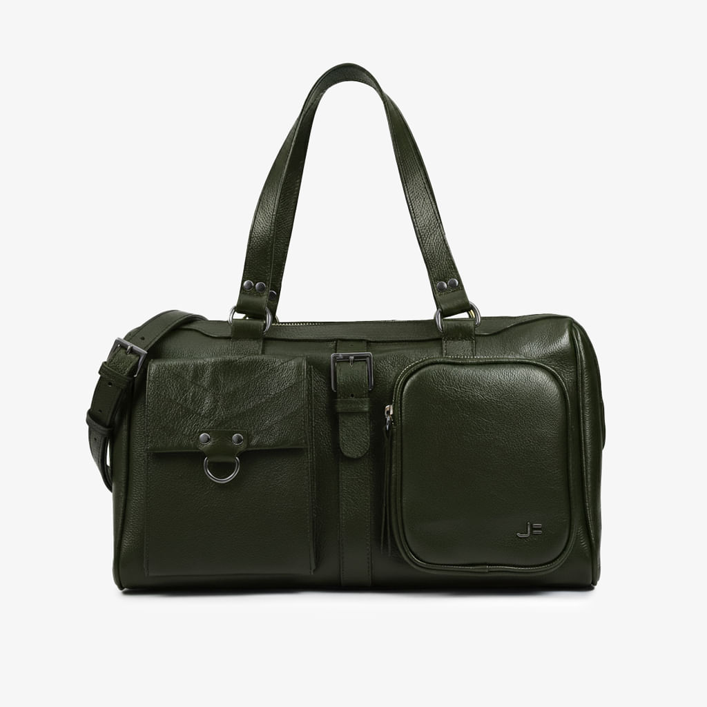 Bolsa Tote Verde Videira Couro