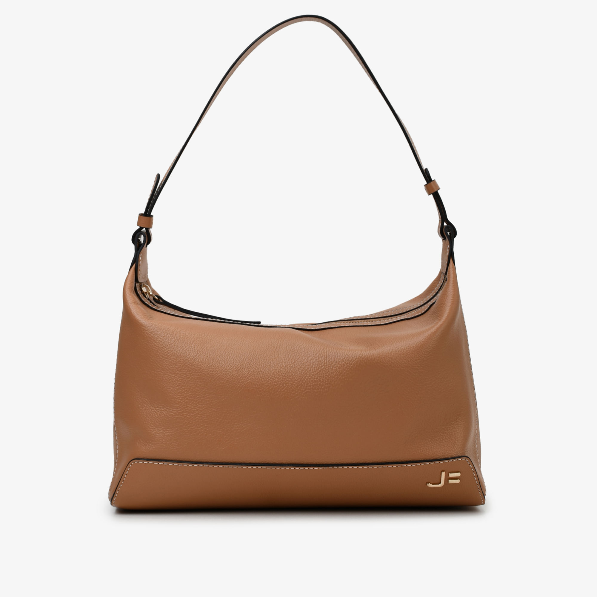 Bolsa Hobo Caramelo Álamo Couro